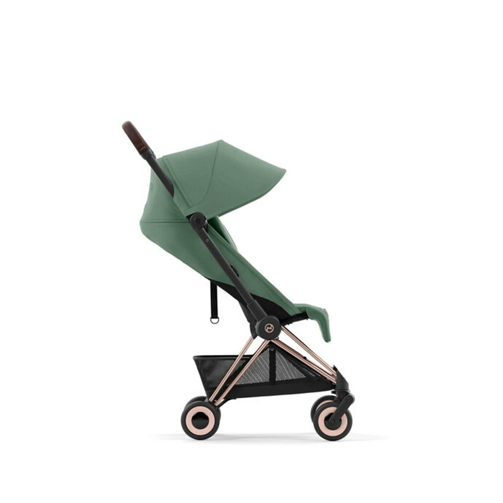 Cybex COYA in Rose Gold Leaf Green Pushchairs & Buggies 522004287 4063846386741