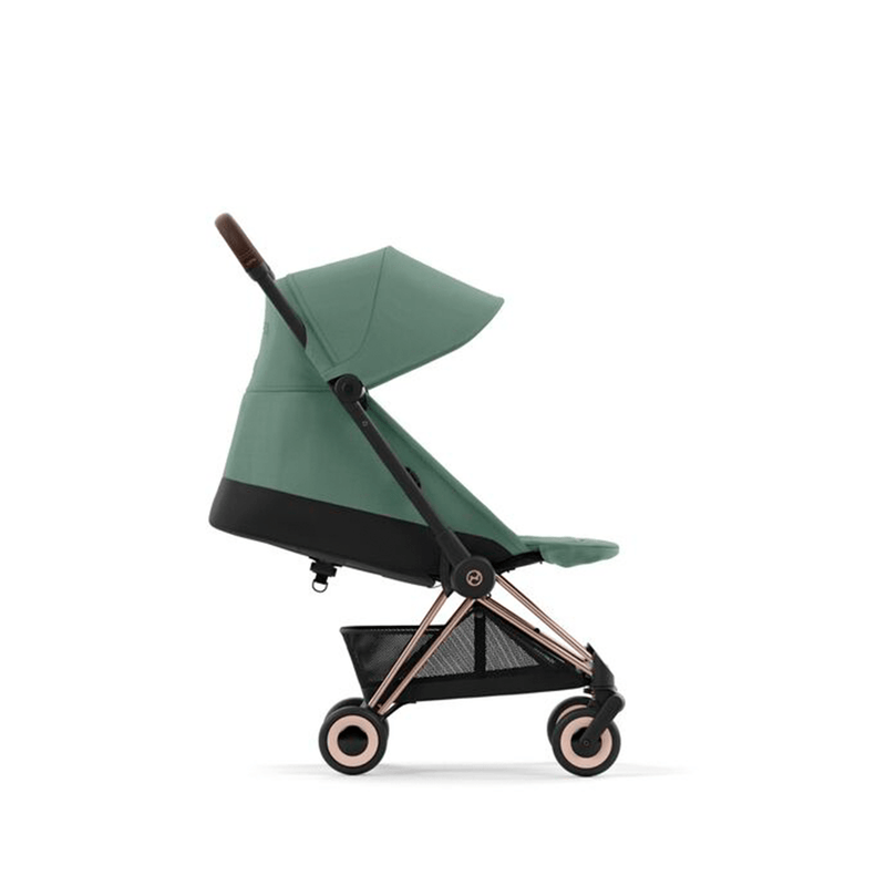 Cybex COYA in Rose Gold Leaf Green Pushchairs & Buggies 522004287 4063846386741