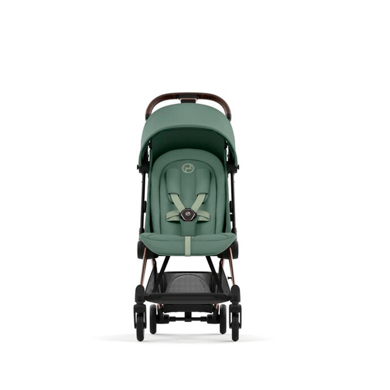 Cybex COYA in Rose Gold Leaf Green Pushchairs & Buggies 522004287 4063846386741