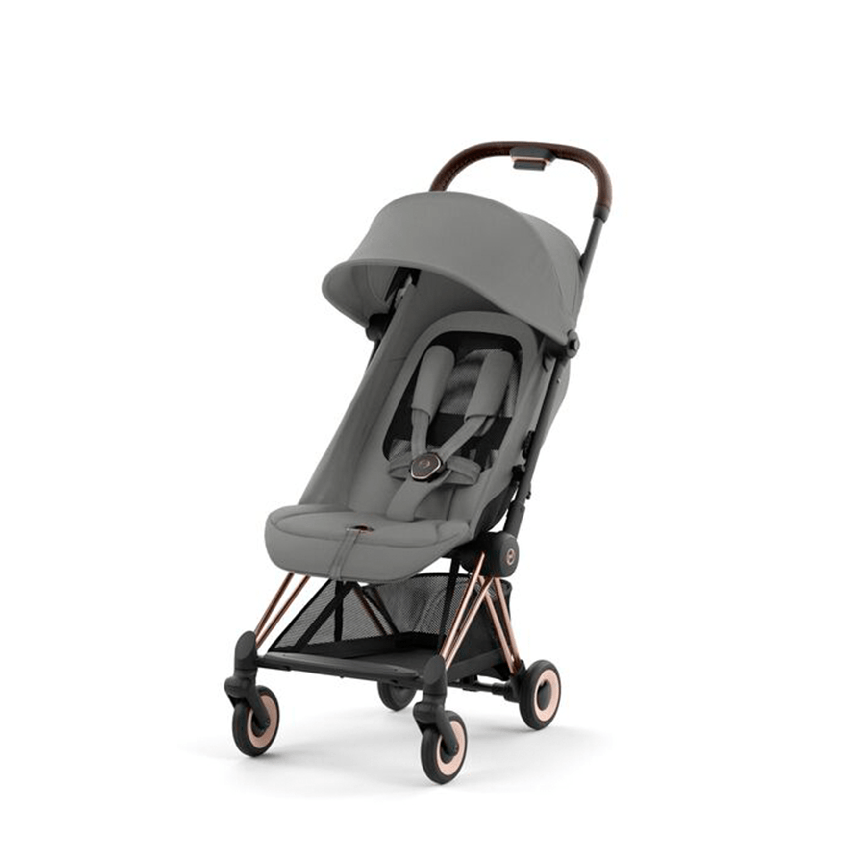 Cybex COYA in Rose Gold Mirage Grey Pushchairs & Buggies 522004257 4063846386505