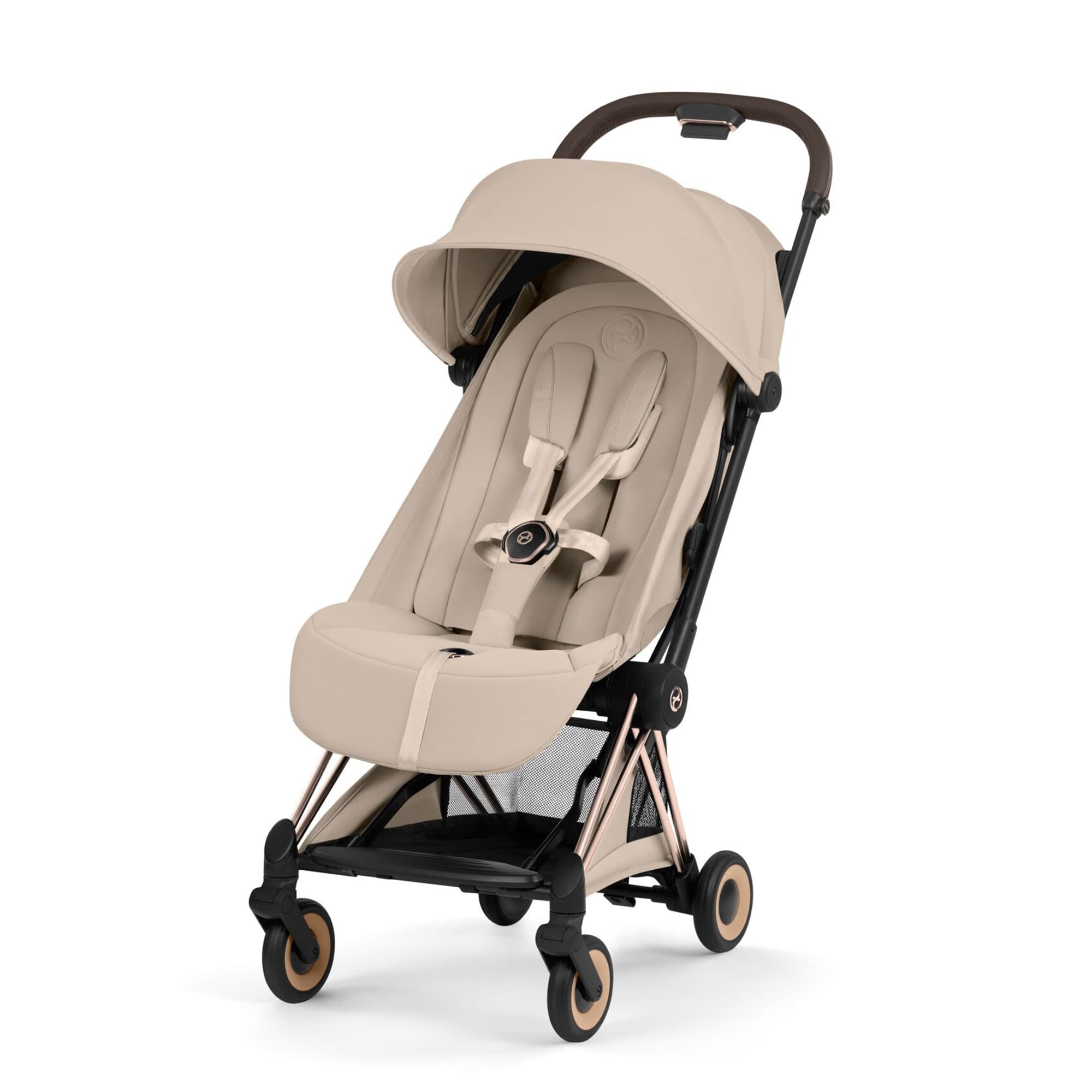 Cybex Coya Style Collection in Rose Gold/Cozy Beige Pushchairs & Buggies 526000629 4063846560950