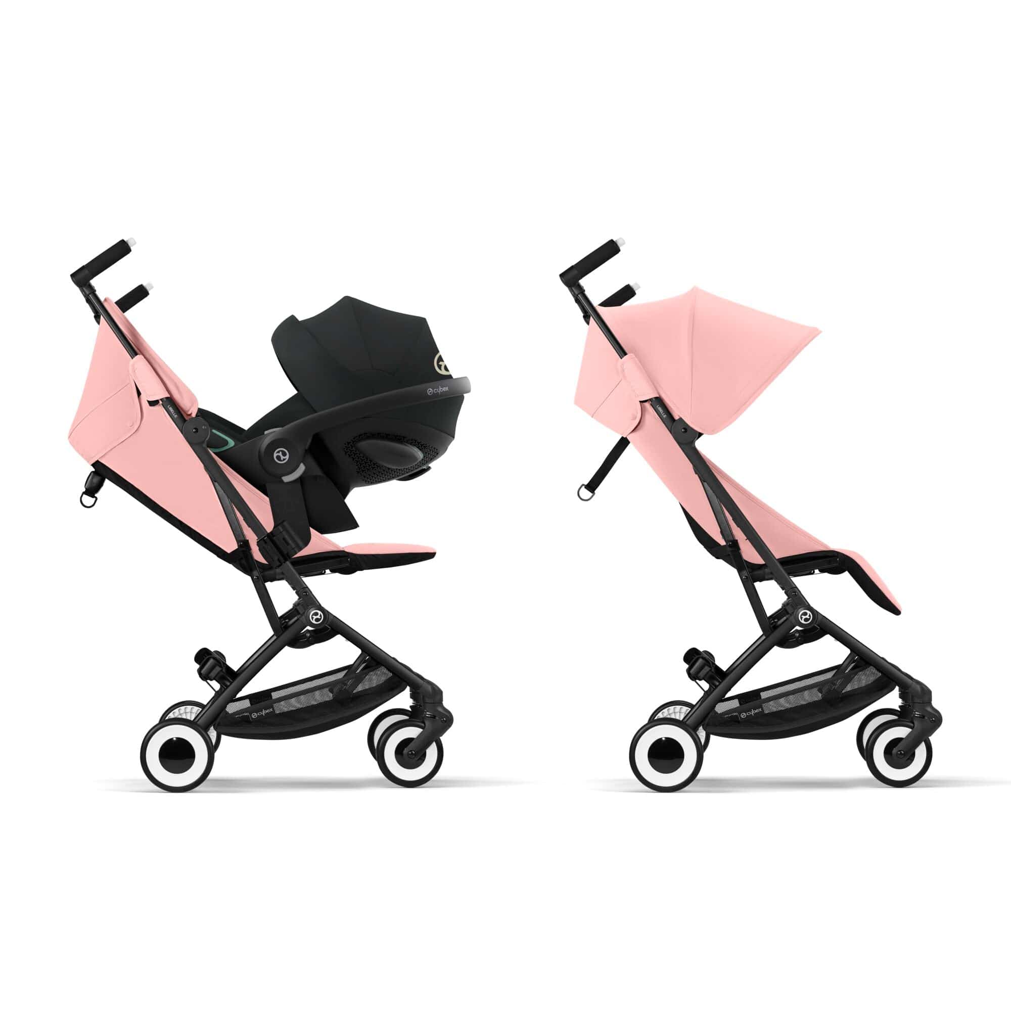 Cybex Eezy S Twist+ 2 in Candy Pink/Light Pink Pushchairs & Buggies 524000123 4063846450503