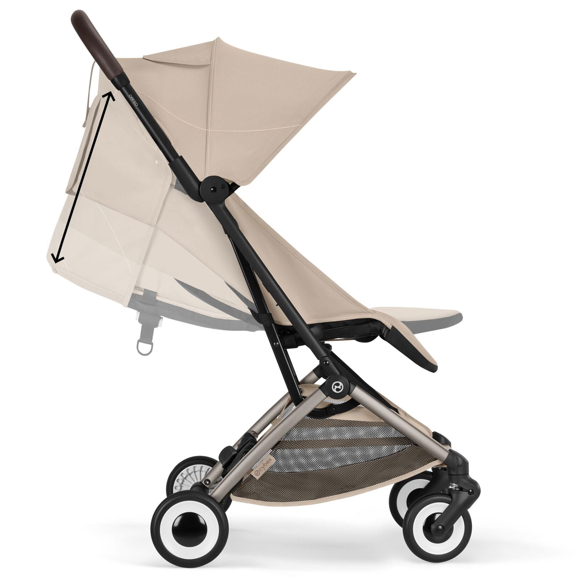 Cybex ORFEO (2026) in Almond Beige Pushchairs & Buggies 526001037 4063846566884