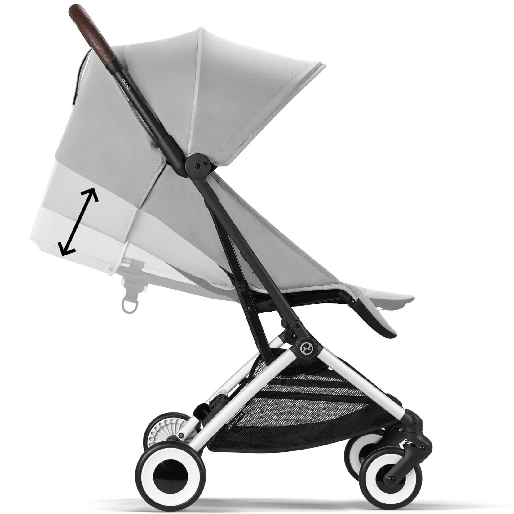 Cybex ORFEO in Fog Grey (2024) Pushchairs & Buggies 524000303 4063846451760