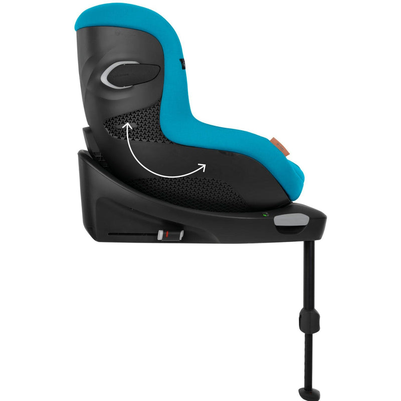 Cybex Sirona Gi i-Size Plus - Beach Blue Swivel Car Seats 522001669 4063846300822