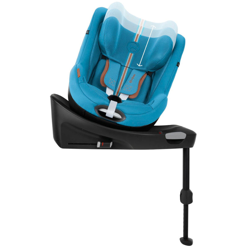 Cybex Sirona Gi i-Size Plus - Beach Blue Swivel Car Seats 522001669 4063846300822