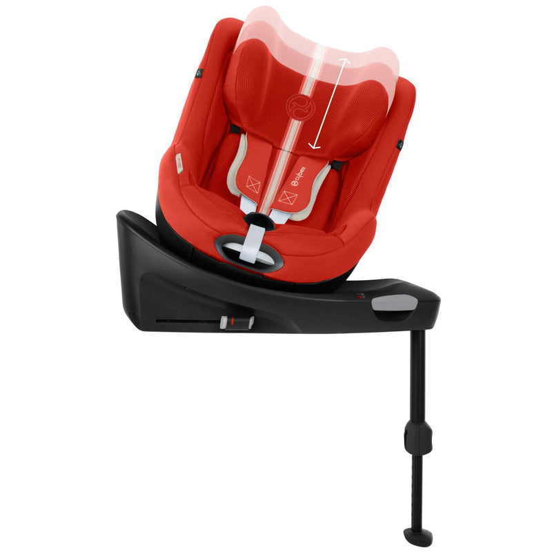 Cybex Sirona Gi i-Size Plus - Hibiscus Red Swivel Car Seats 522001685 4063846300945