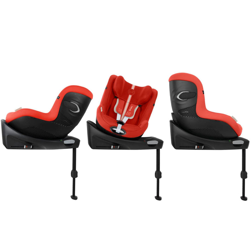 Cybex Sirona Gi i-Size Plus - Hibiscus Red Swivel Car Seats 522001685 4063846300945