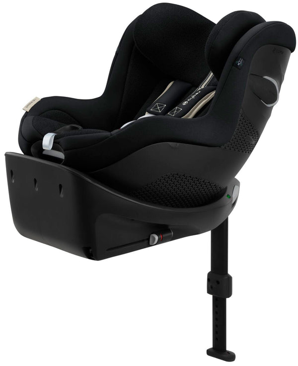 Cybex Sirona Gi i-Size Plus - Moon Black Swivel Car Seats 522004851 4063846411009