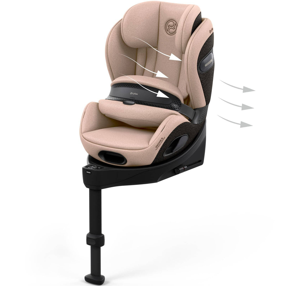 Cybex Anoris S in Cozy Beige Toddler Car Seats