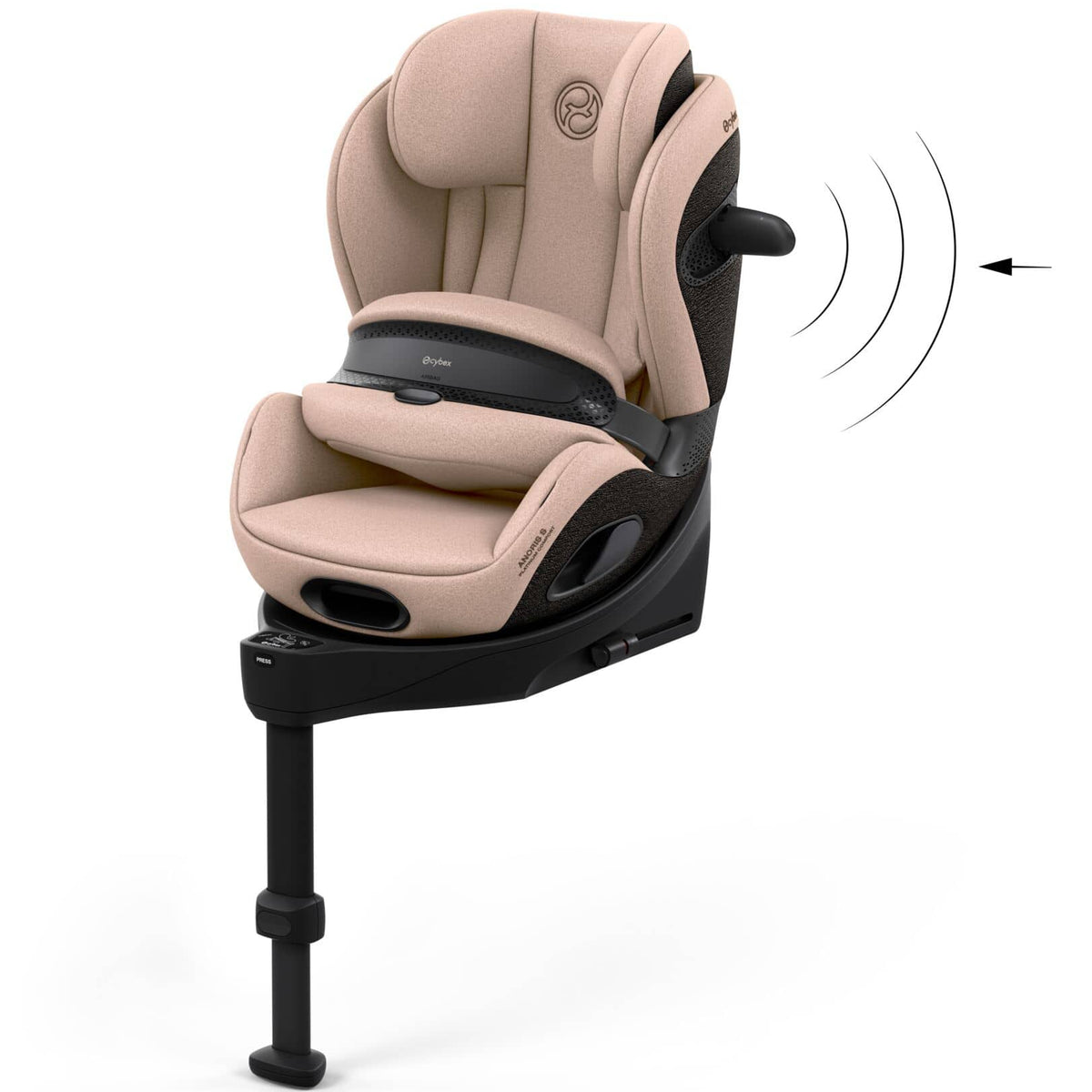 Cybex Anoris S in Cozy Beige Toddler Car Seats