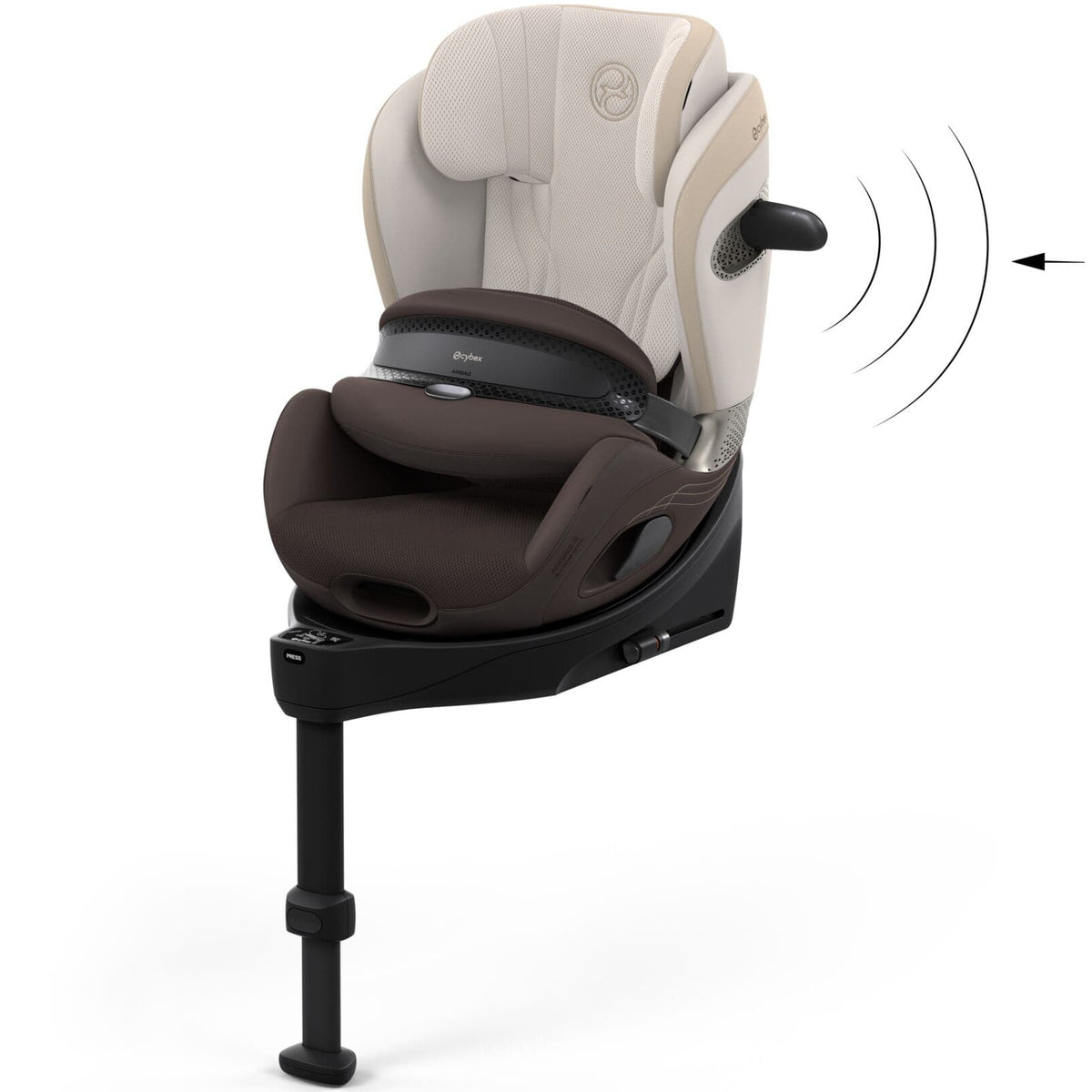 Cybex Anoris S Style in Amber Brown Toddler Car Seats