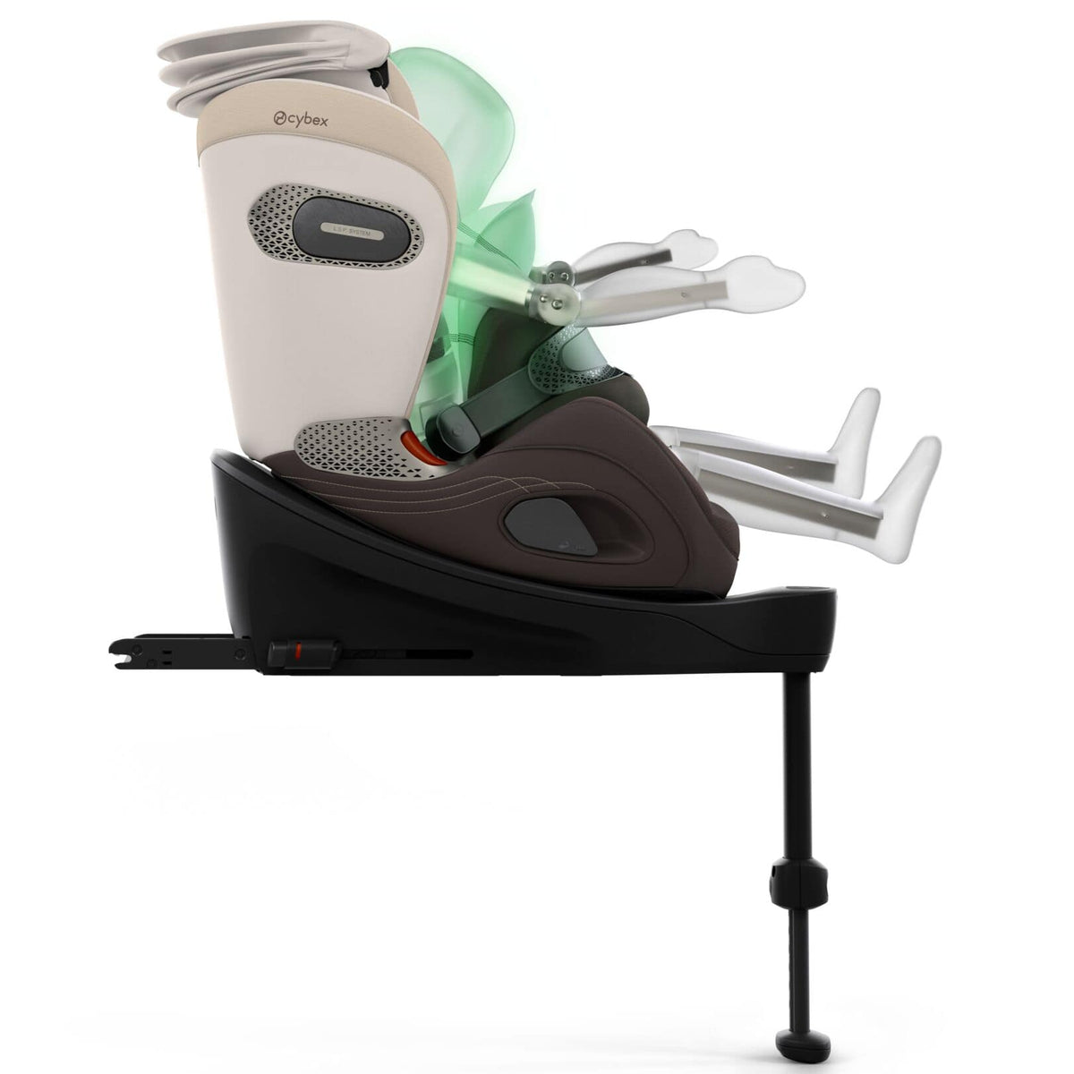 Cybex Anoris S Style in Amber Brown Toddler Car Seats