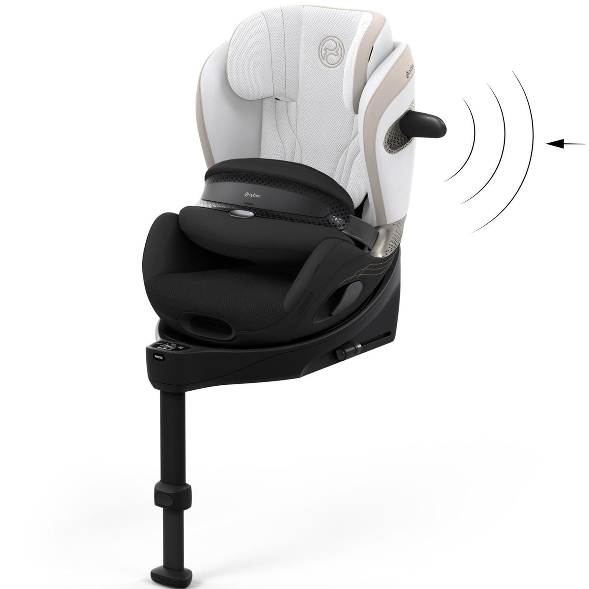 Cybex Anoris S Style in Off White Toddler Car Seats