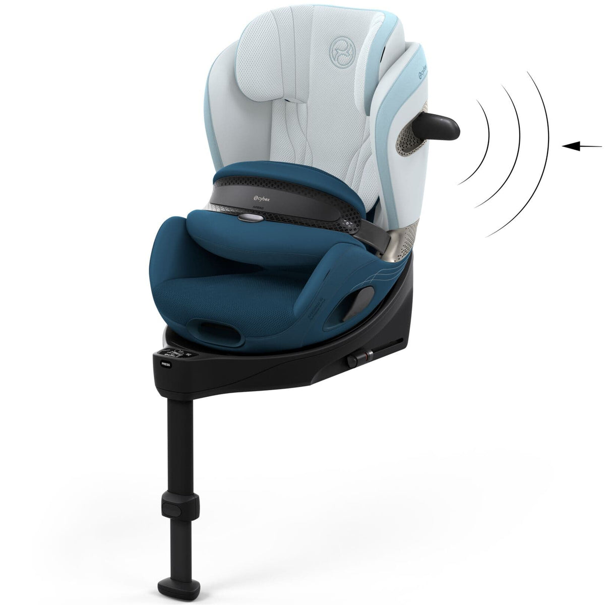 Cybex Anoris S Style in Opal Blue Toddler Car Seats