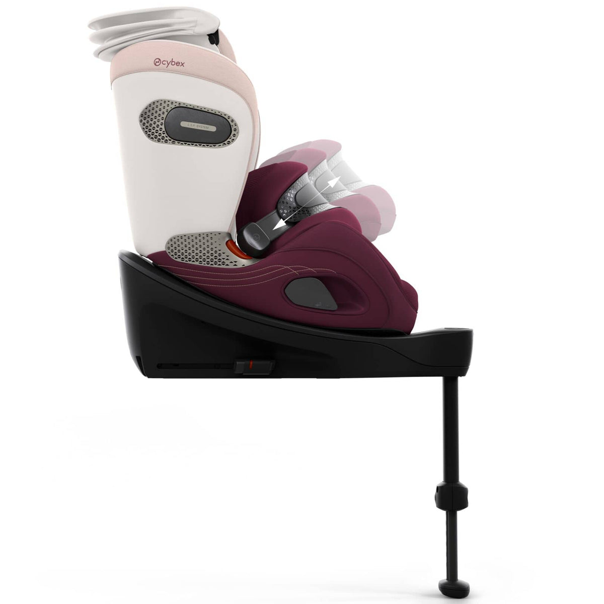 Cybex Anoris S Style in Quartz Pink Toddler Car Seats