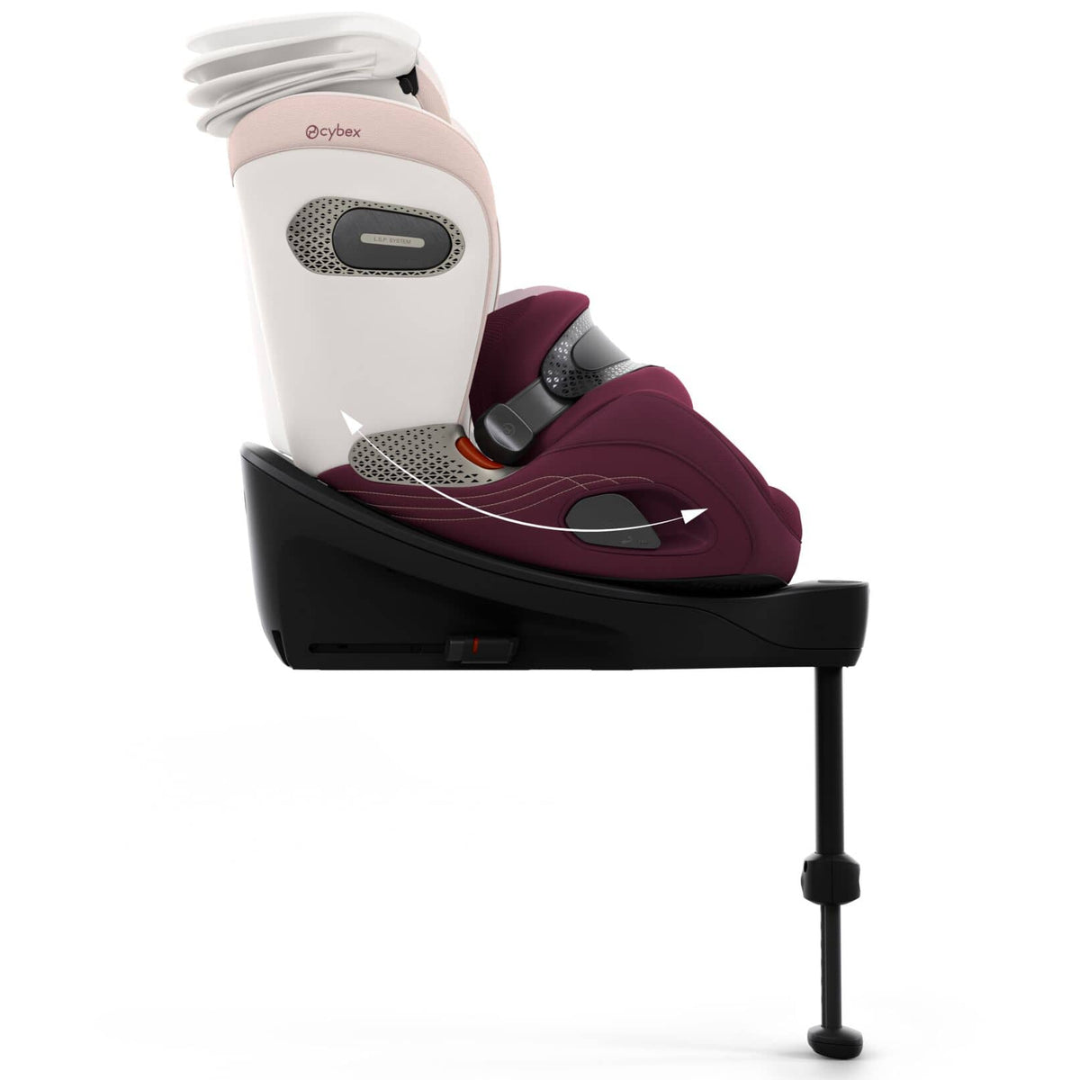 Cybex Anoris S Style in Quartz Pink Toddler Car Seats