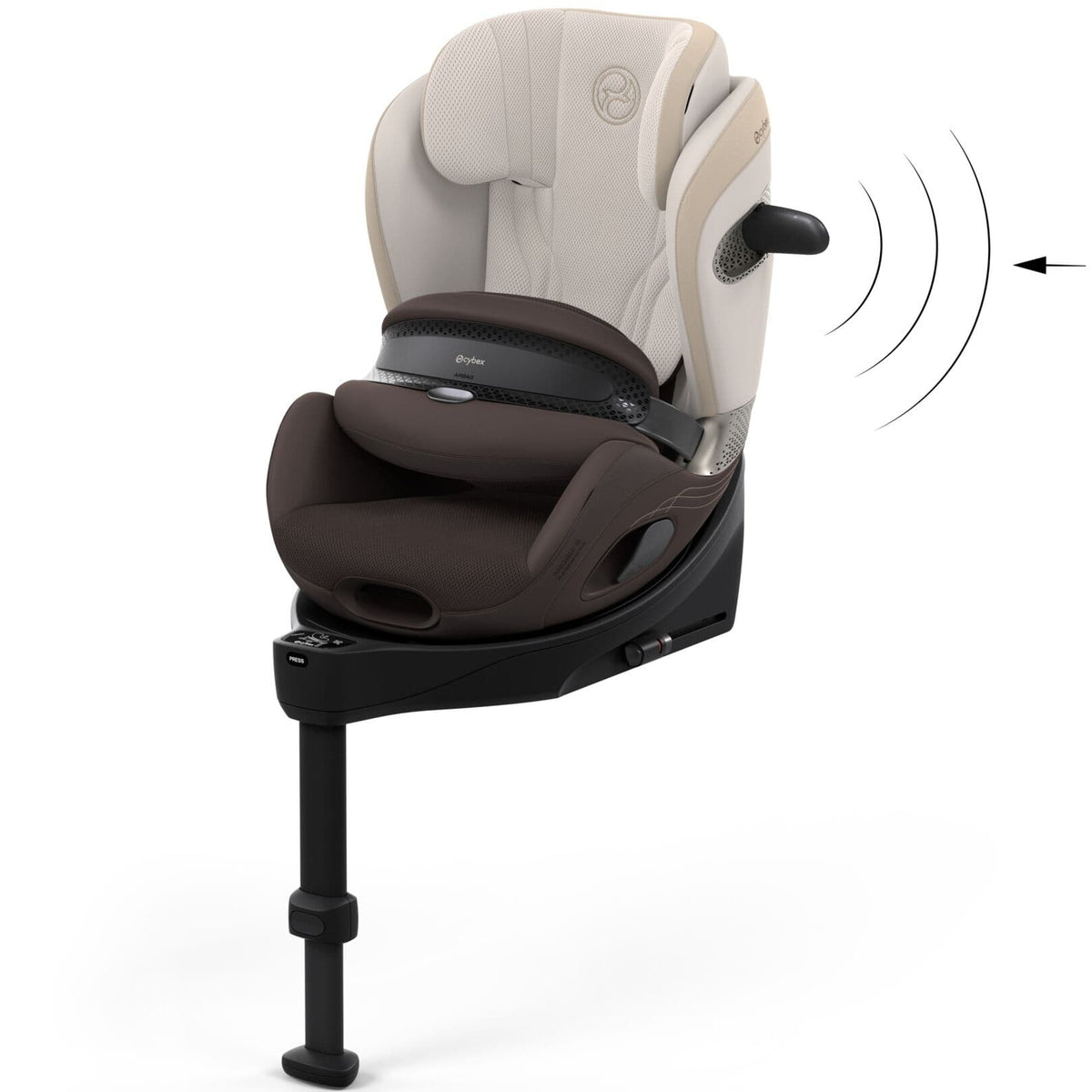 Cybex Anoris Si Style in Amber Brown Toddler Car Seats 526003519 4.06385E+12