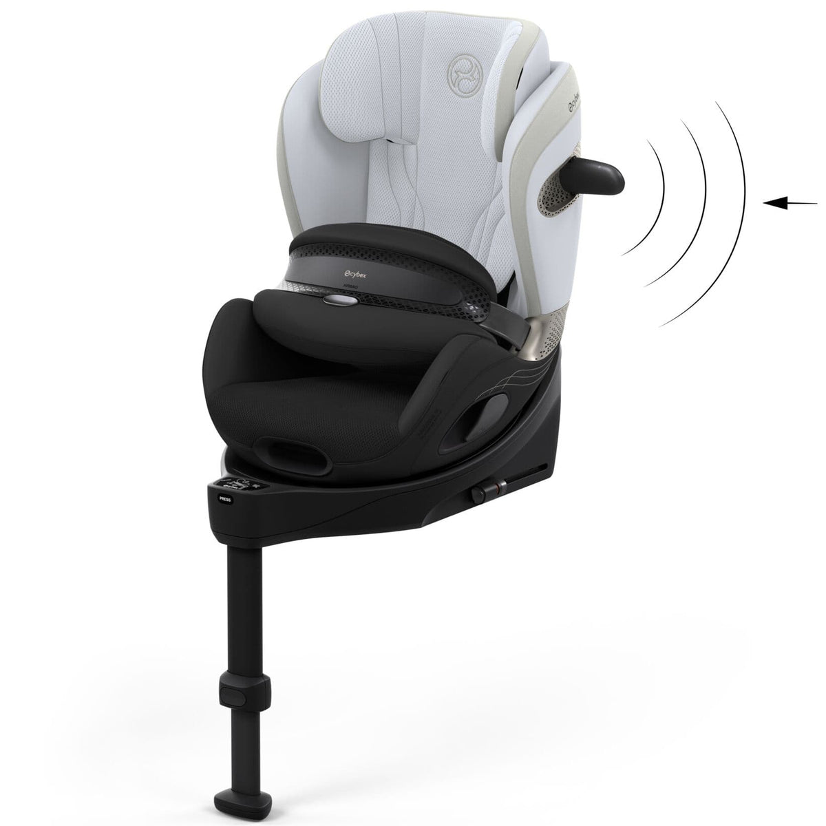 Cybex Anoris Si Style in Misty Grey Toddler Car Seats 526003515 4.06385E+12