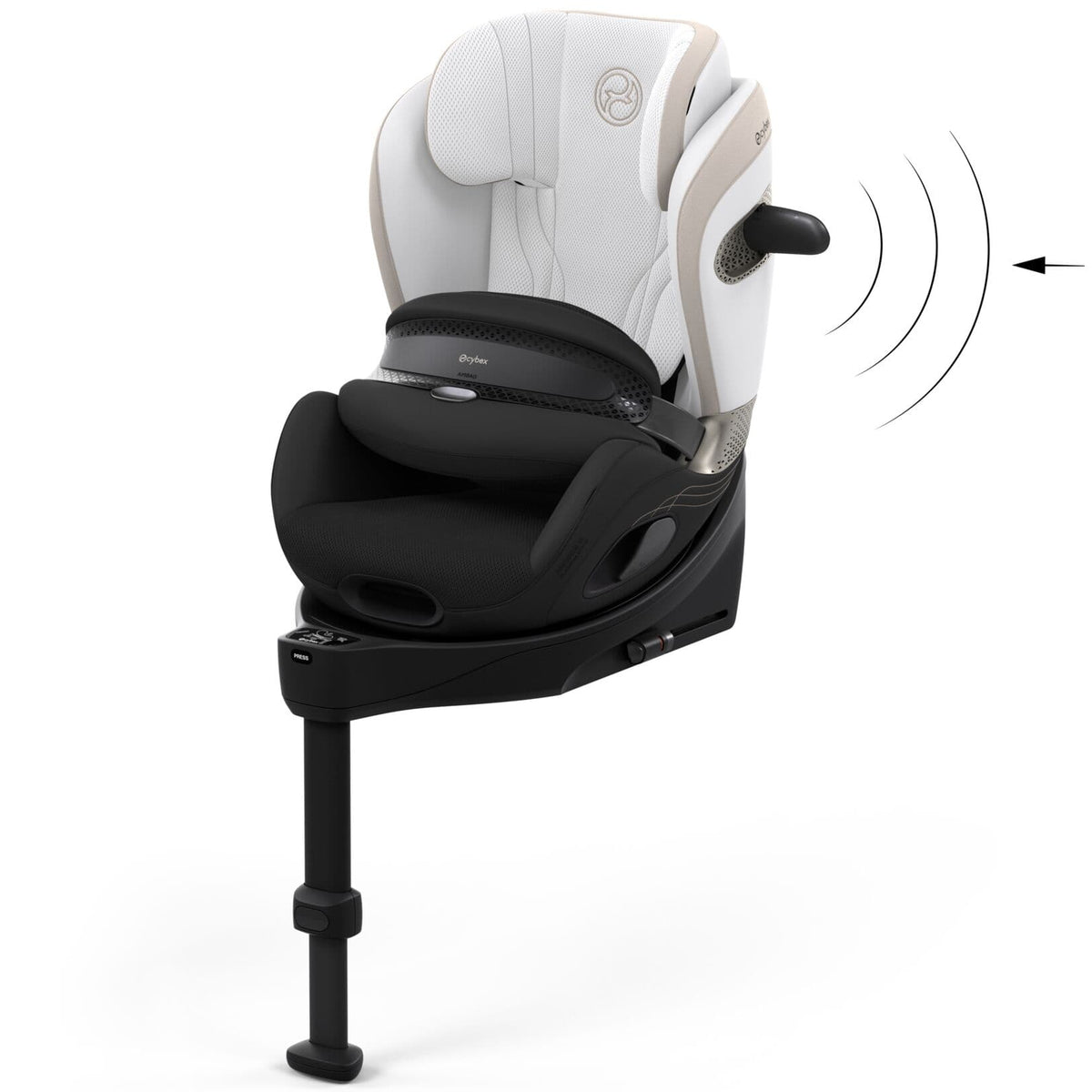 Cybex Anoris Si Style in Off White Toddler Car Seats 526003535 4.06385E+12