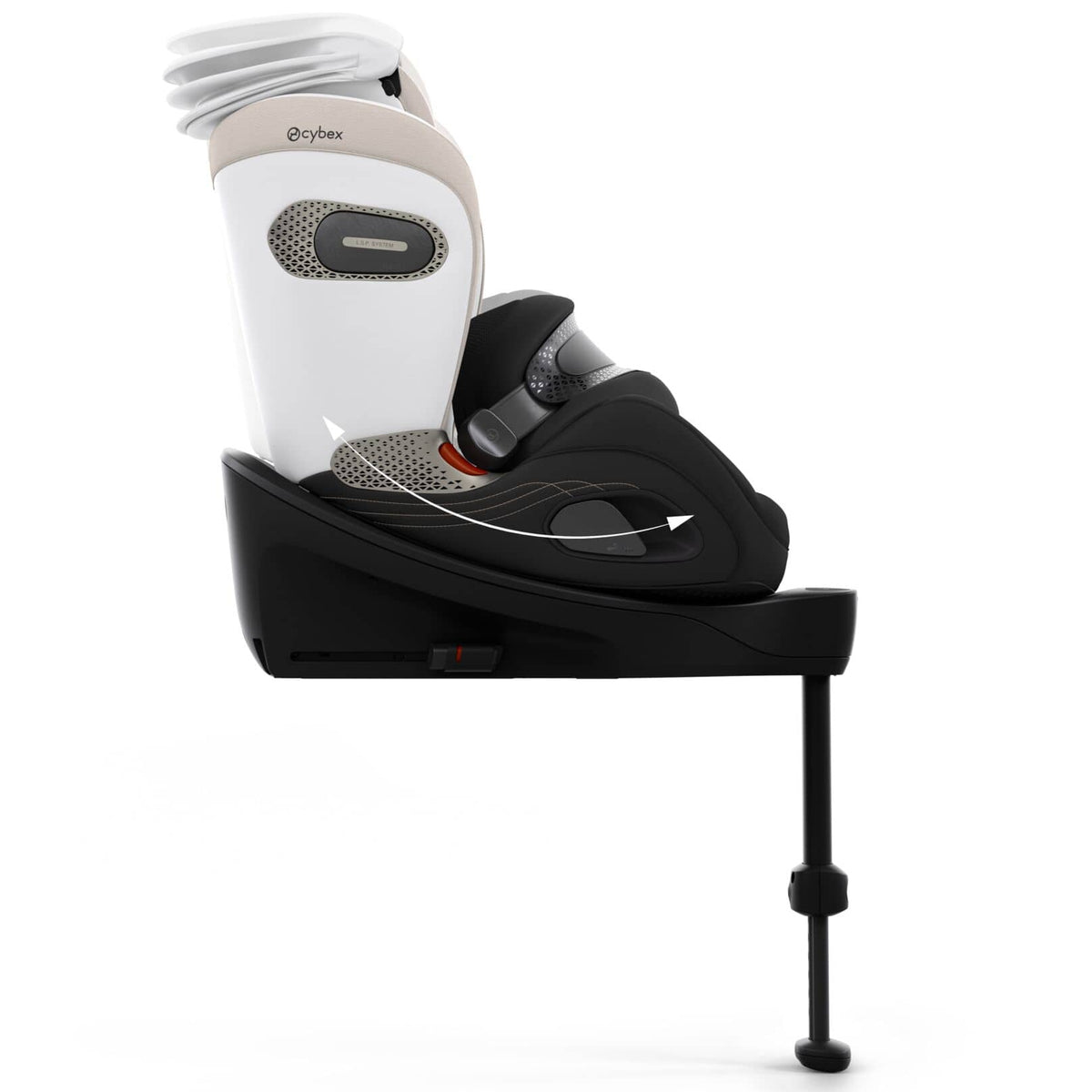 Cybex Anoris Si Style in Off White Toddler Car Seats 526003535 4.06385E+12