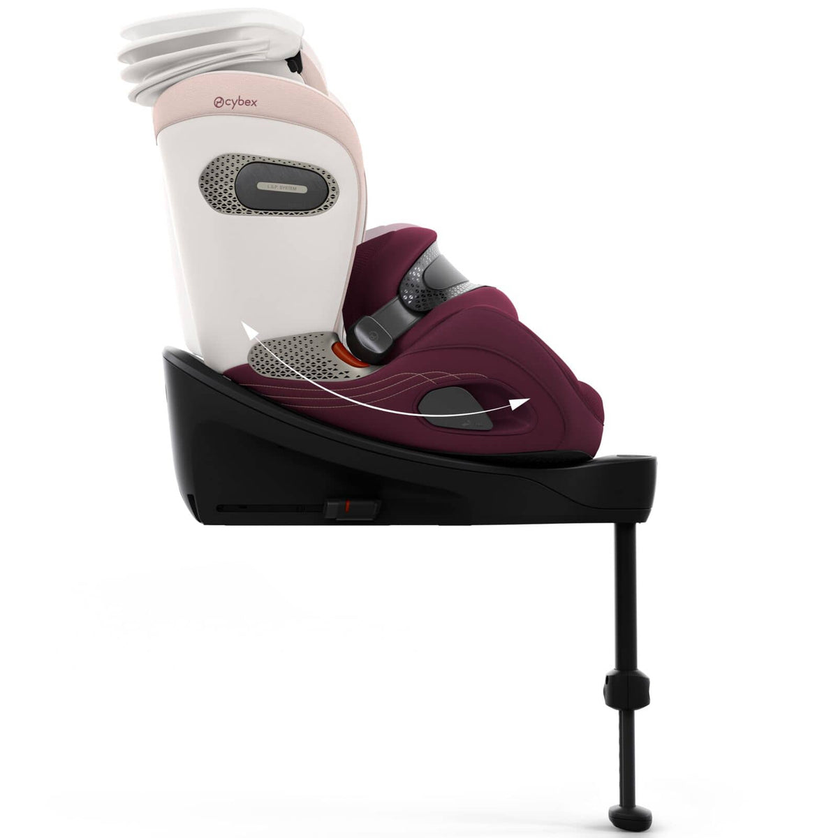 Cybex Anoris Si Style in Quartz Pink Toddler Car Seats 526003527 4.06385E+12