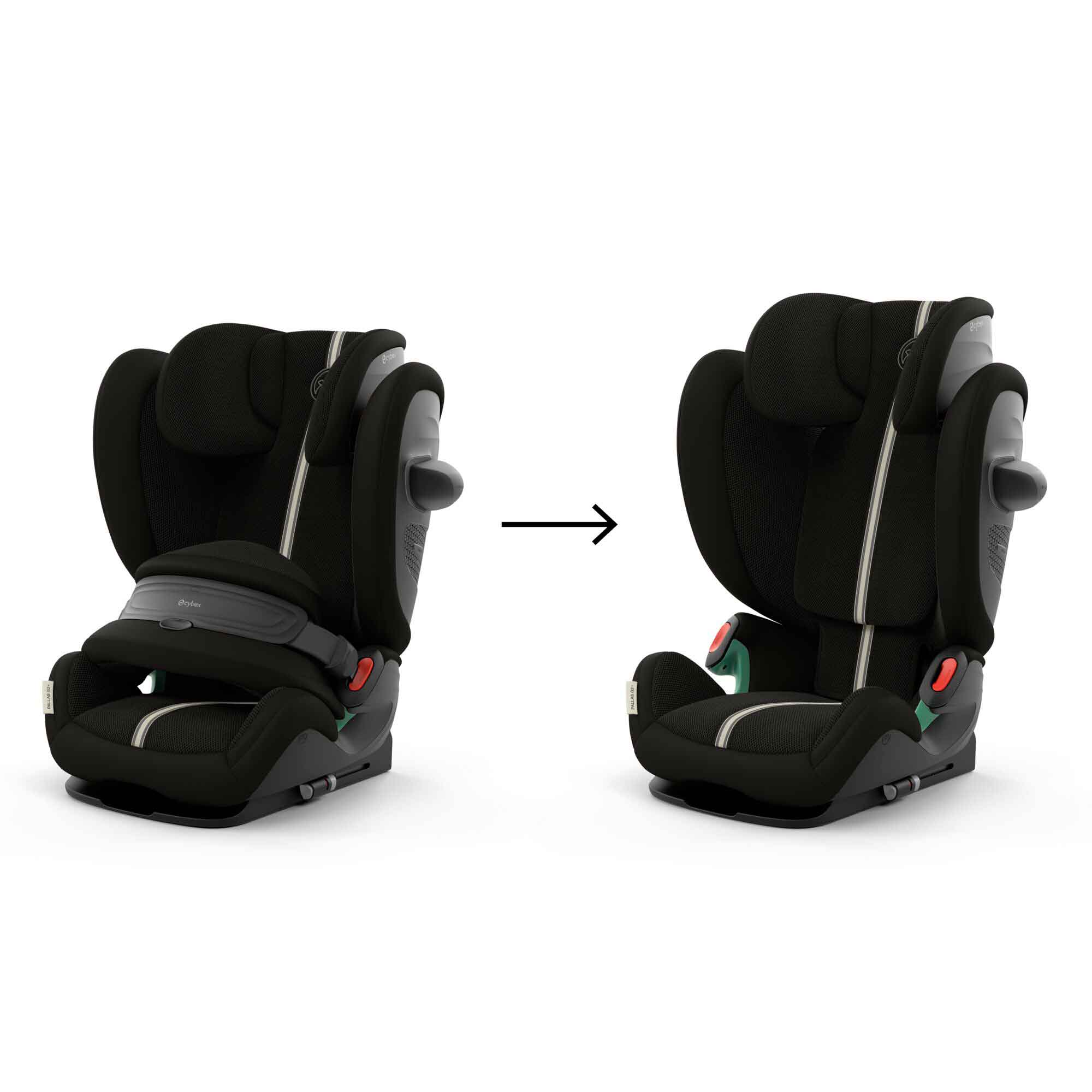 Cybex Pallas G2 i-Size Plus Car Seat in Moon Black