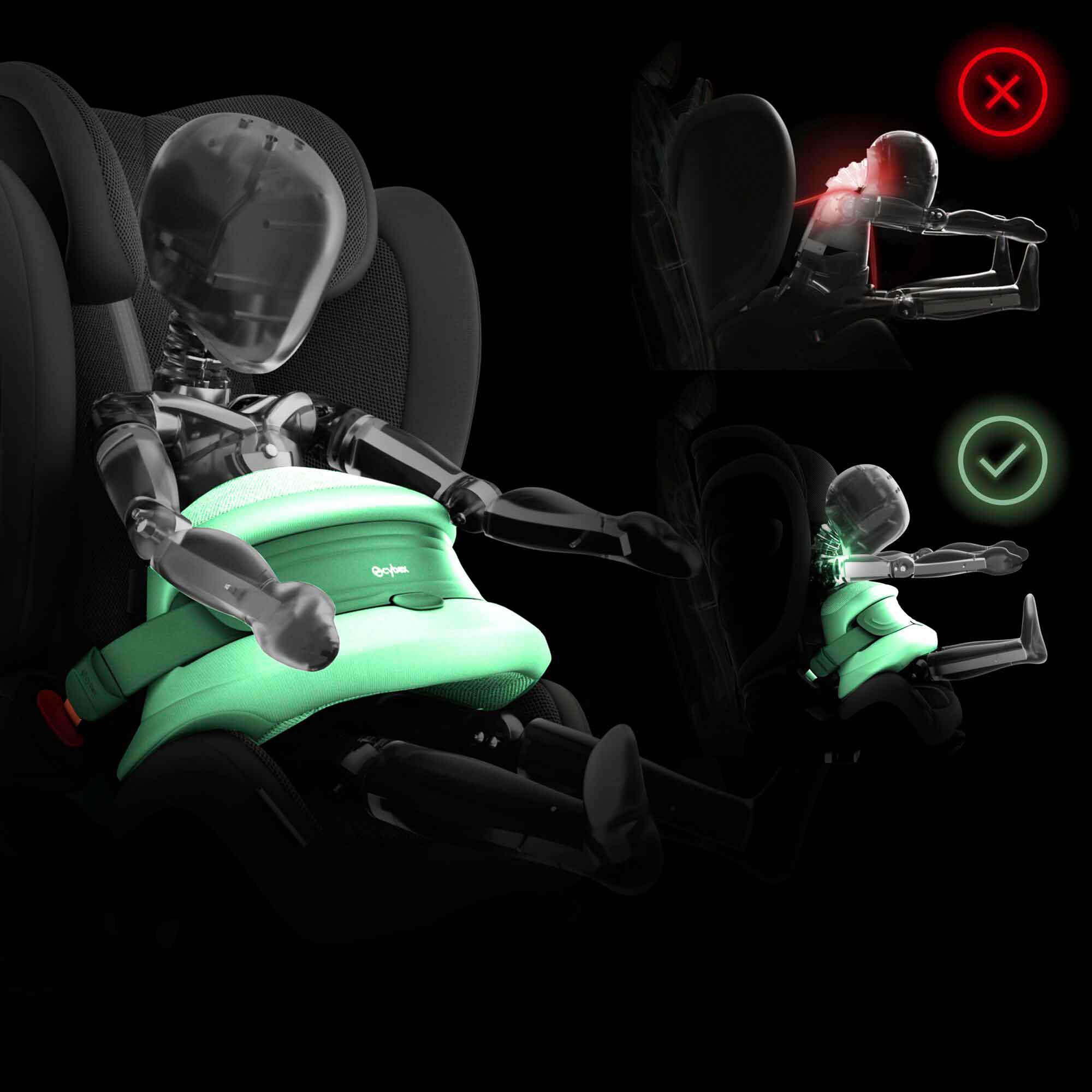 pallas cybex test Cybex Pallas G2 i-Size Plus Car Seat in Stormy Blue