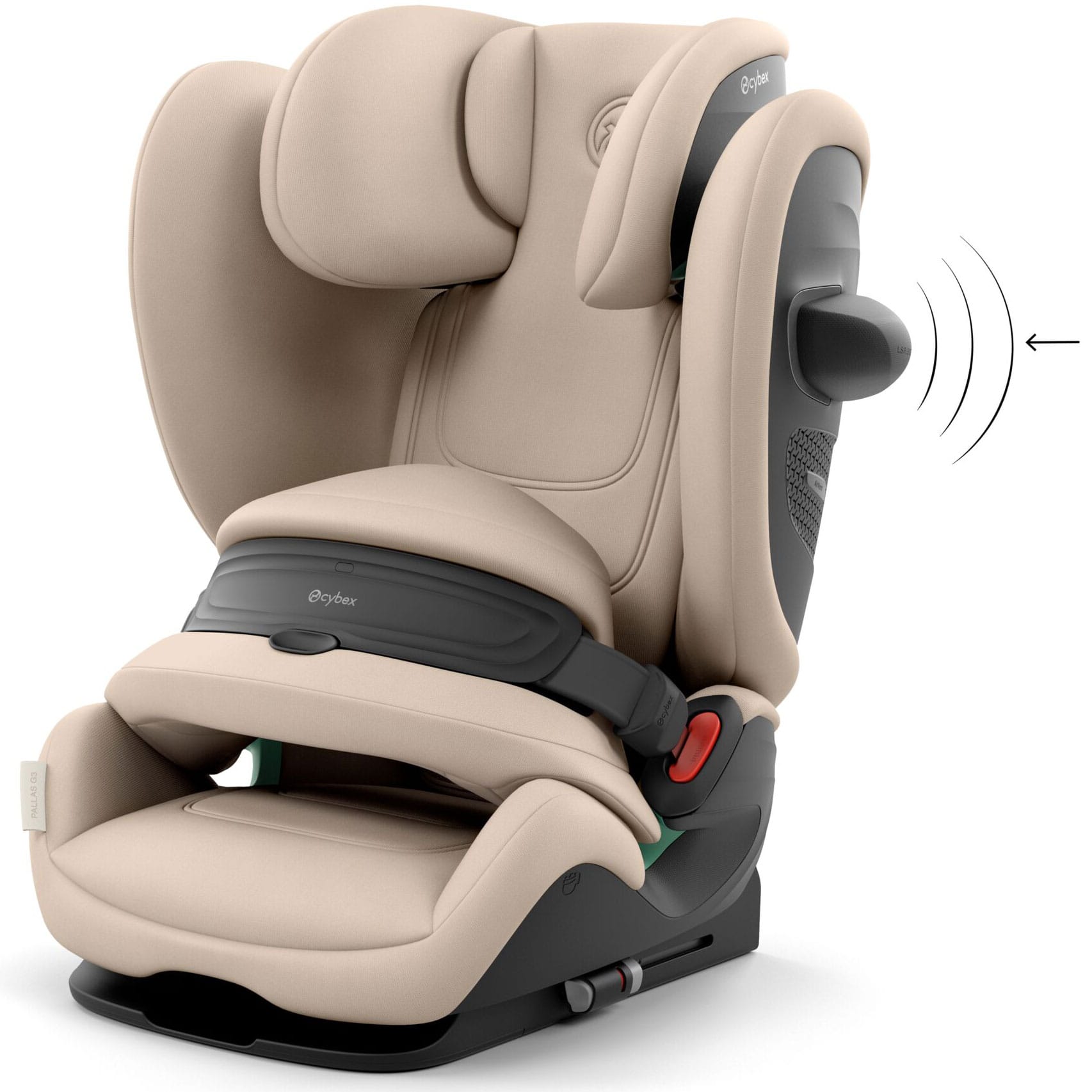 Cybex Pallas G3 i-Size in Almond Beige Toddler Car Seats 526001801 4063846593125