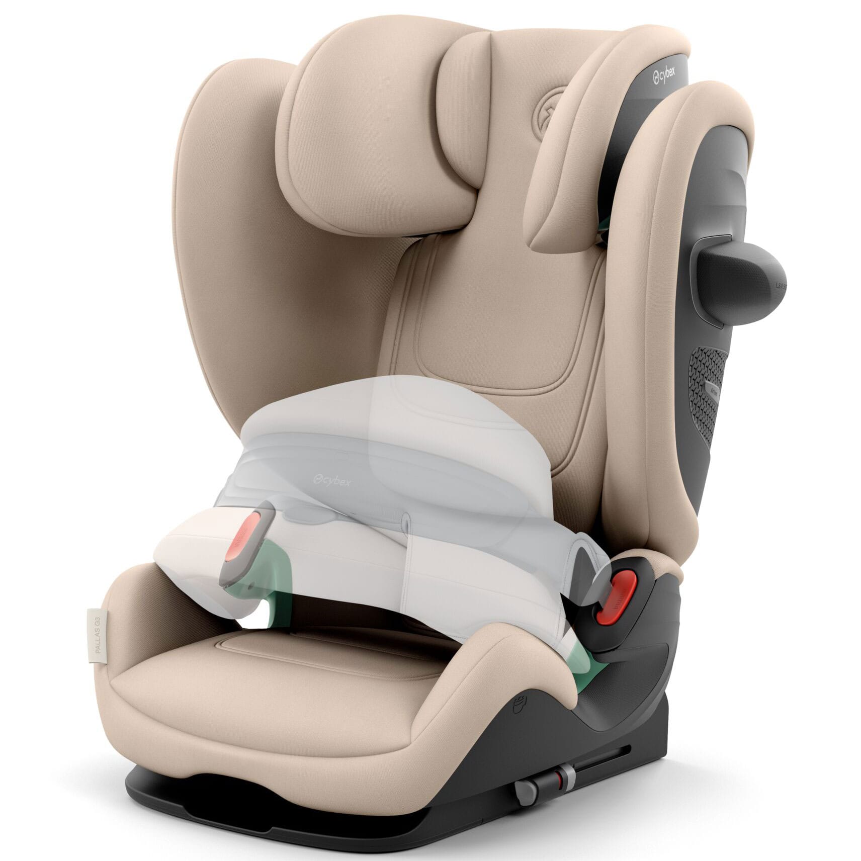 Cybex Pallas G3 i-Size in Almond Beige Toddler Car Seats 526001801 4063846593125
