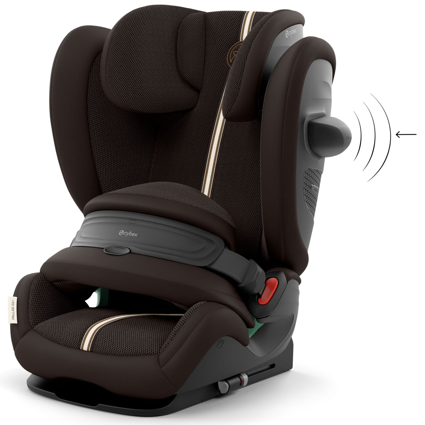 Cybex Pallas G3 Plus i-Size in Chocolate Brown Toddler Car Seats 526001803 4063846593163