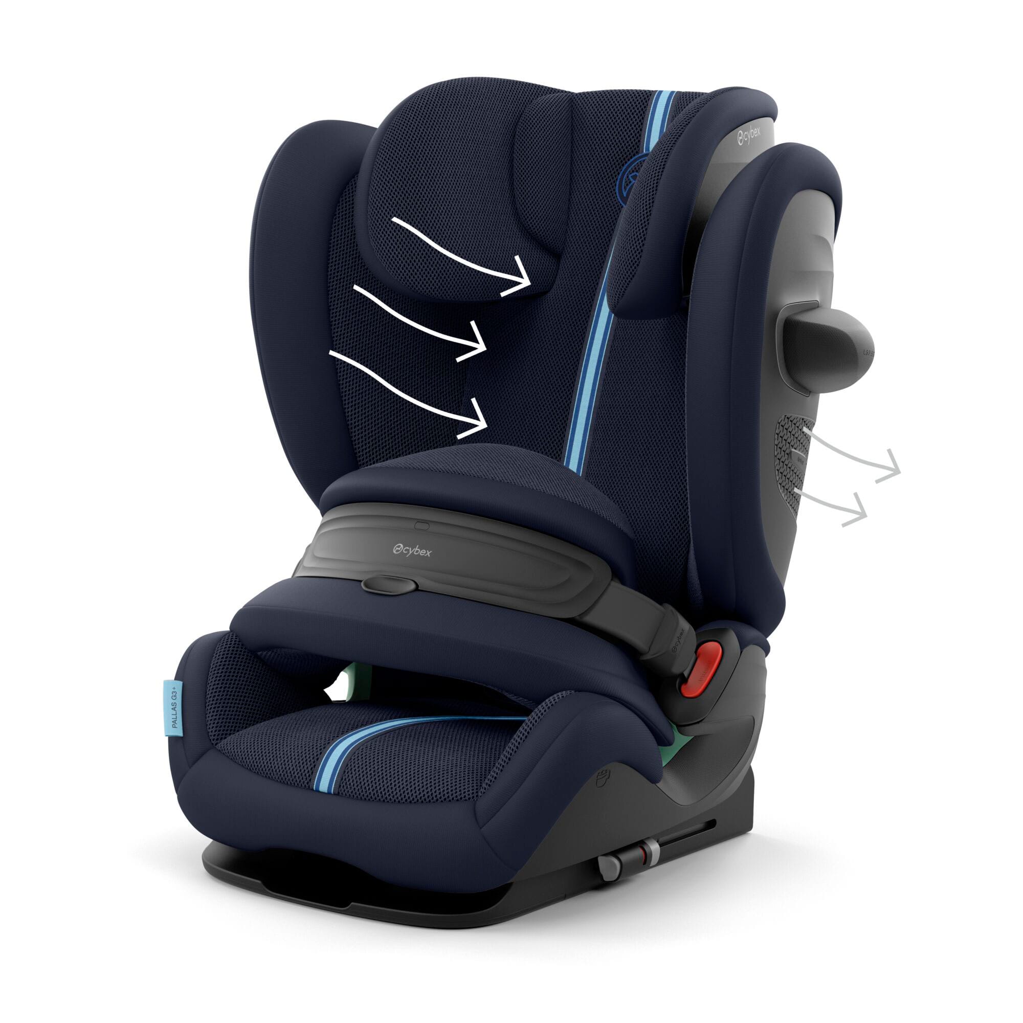 Cybex Pallas G3 Plus i-Size in Ocean Blue Toddler Car Seats 525000951 4063846543267