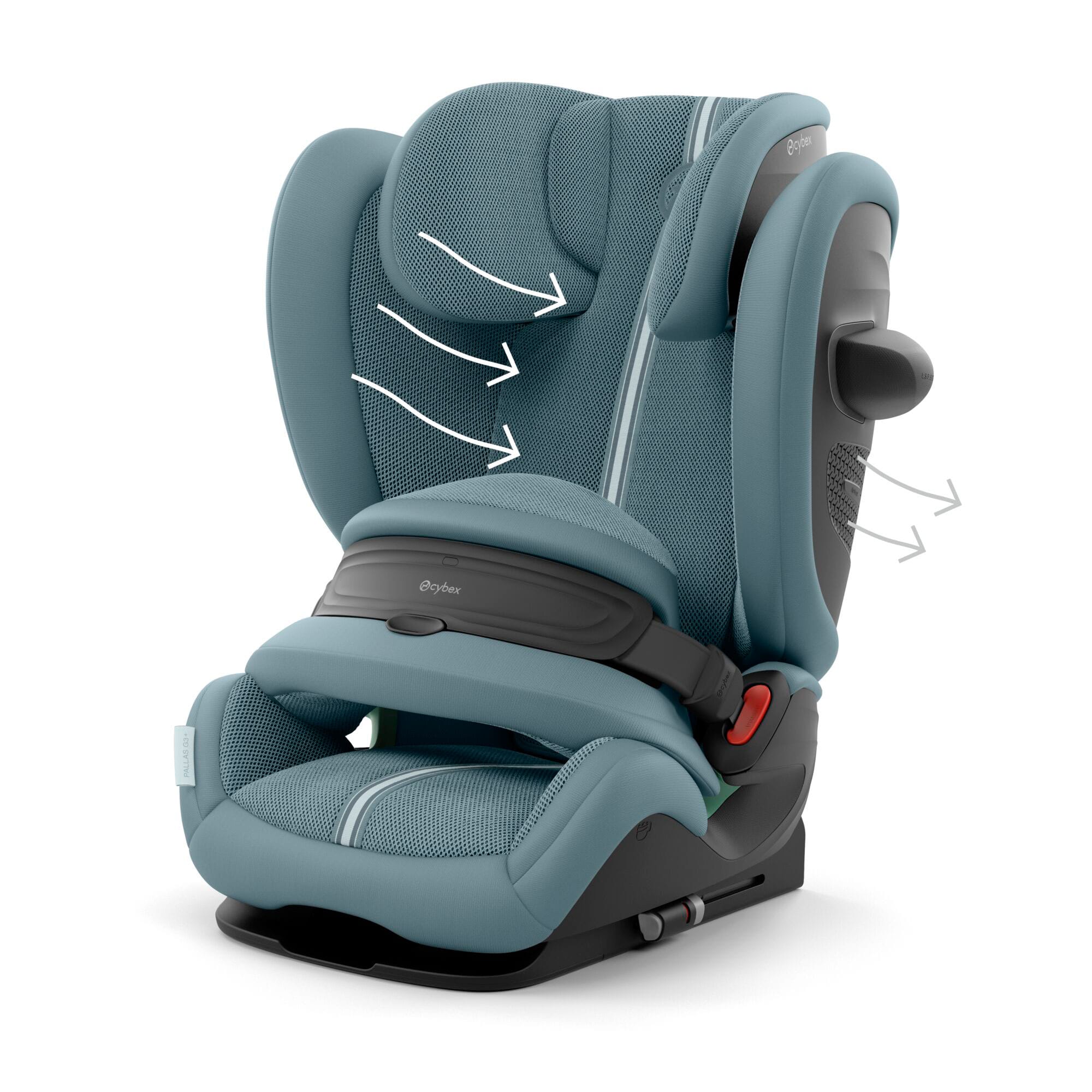 Cybex Pallas G3 Plus i-Size in Stormy Blue Toddler Car Seats 525000953 4063846543335
