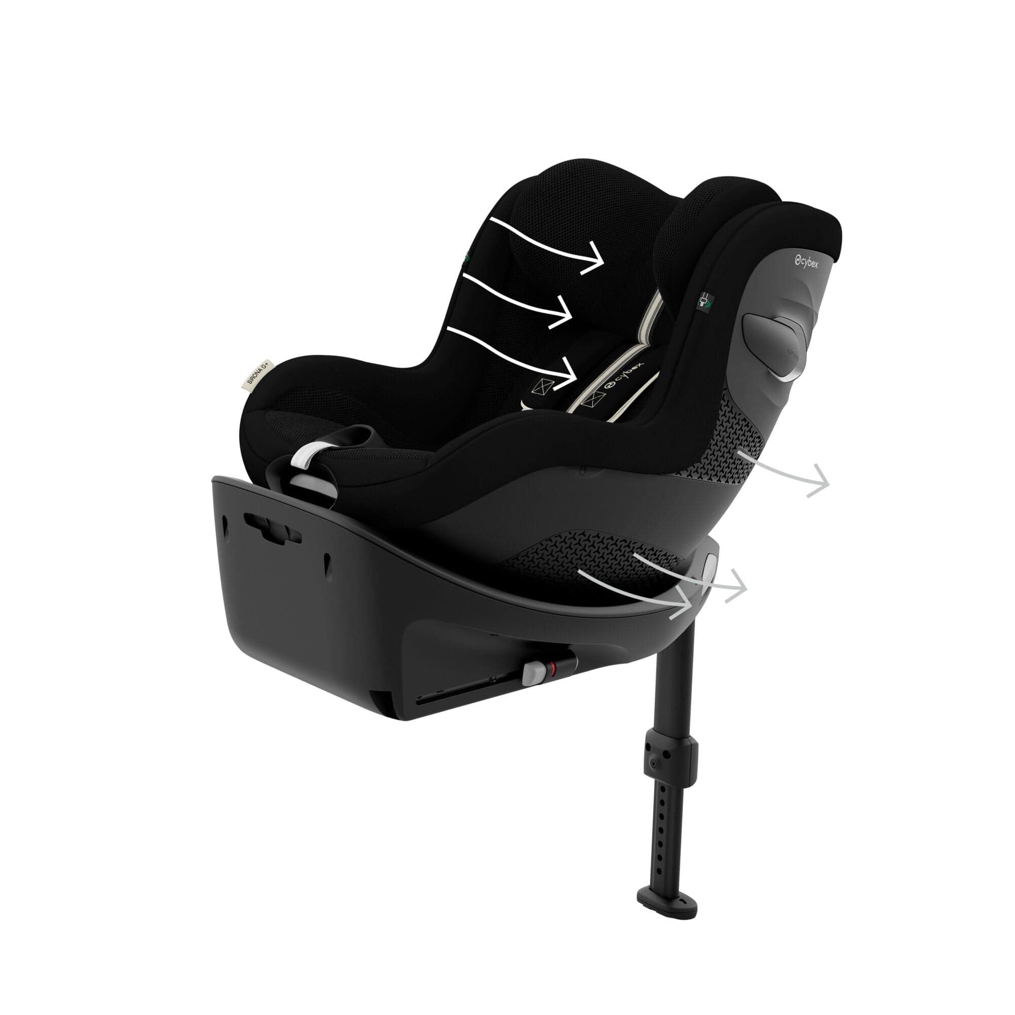 Cybex Sirona G i-Size PLUS in Moon Black