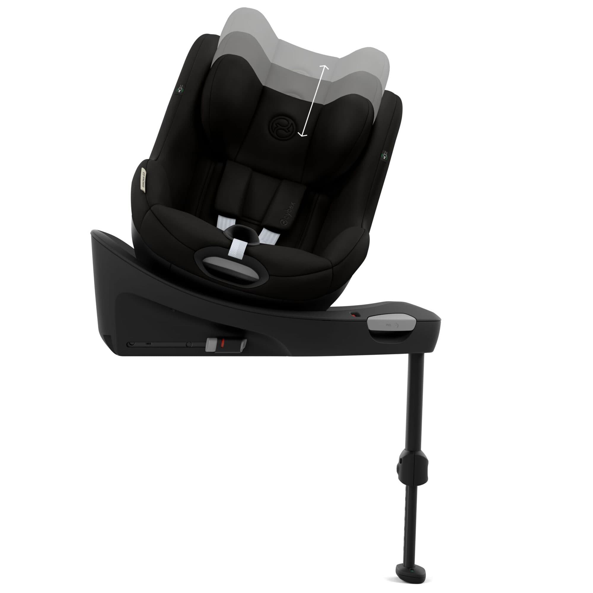 Cybex Sirona G3 Comfort i-Size in Moon Black Toddler Car Seats