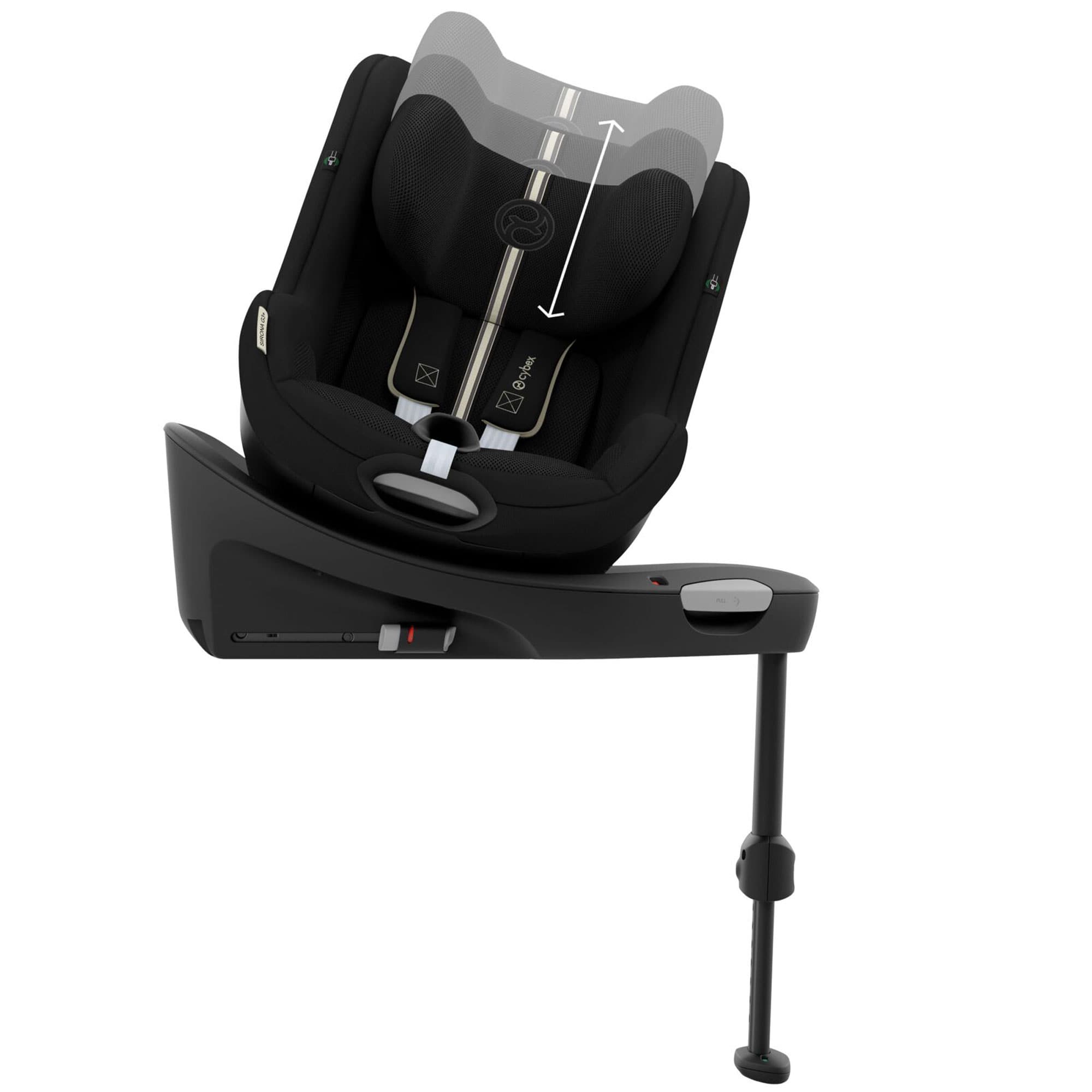 Cybex Sirona G3 Plus i-Size in Moon Black Toddler Car Seats