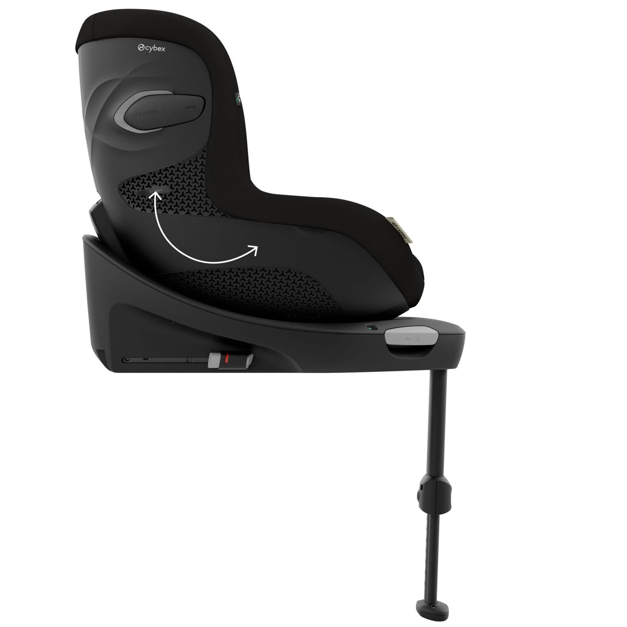 Cybex Sirona G3 Plus i-Size in Moon Black Toddler Car Seats