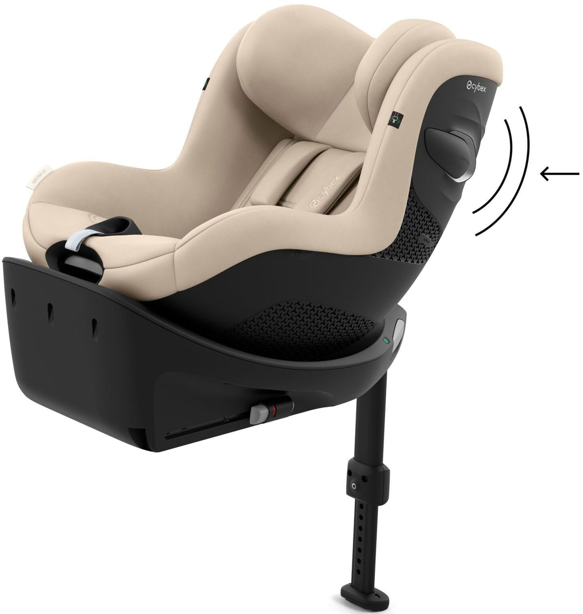 Cybex Sirona Gi i-Size in Almond Beige Toddler Car Seats 526001785 4063846592968