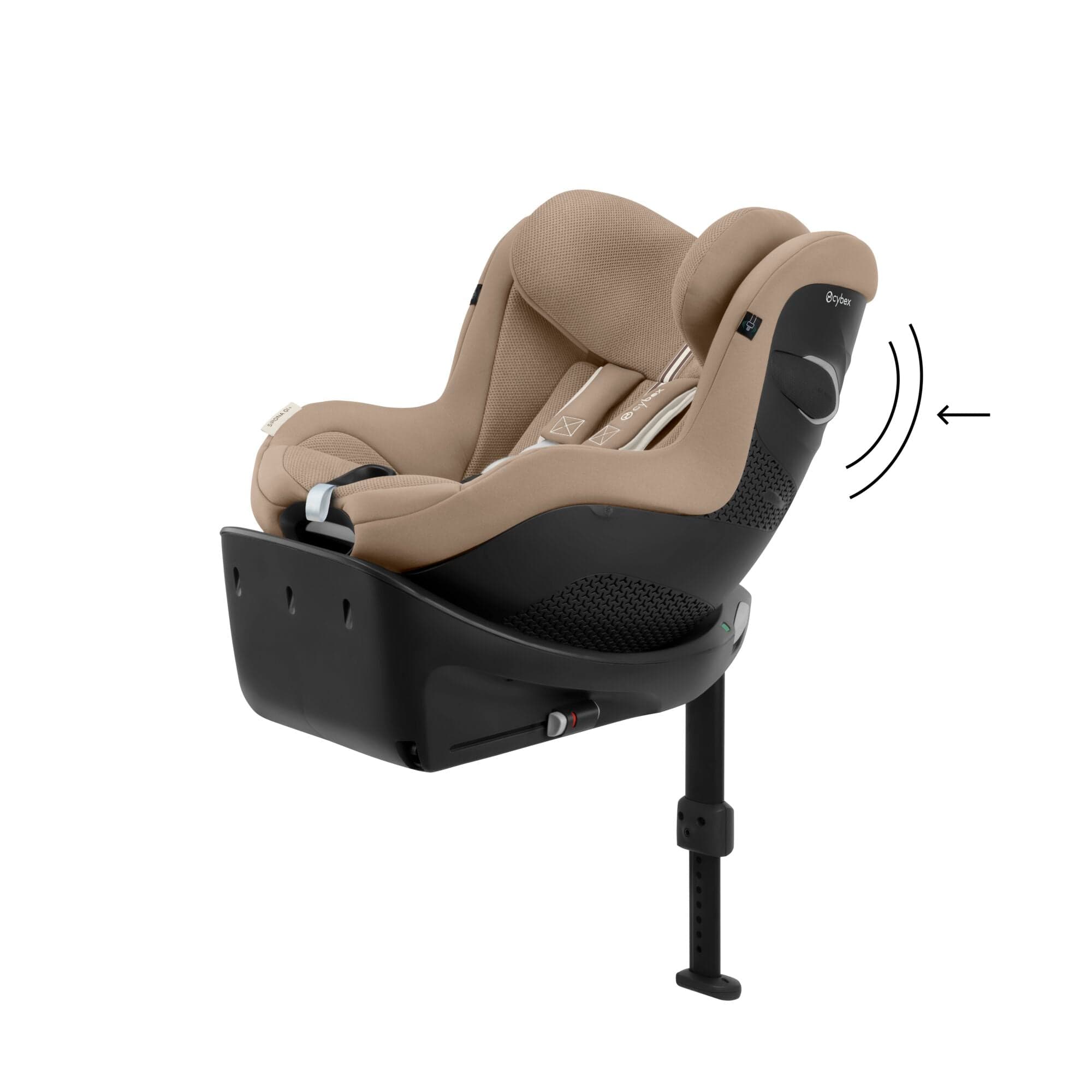 Cybex Sirona Gi i-Size Plus in Almond Beige Toddler Car Seats 524001463 4063846480975