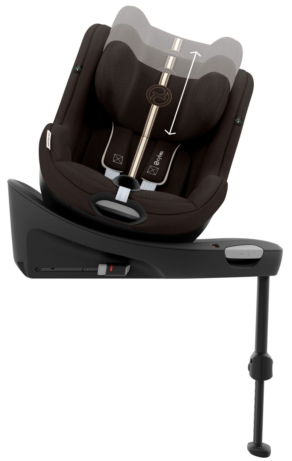 Cybex Sirona Gi i-Size Plus in Chocolate Brown Toddler Car Seats 526001793 4063846593040