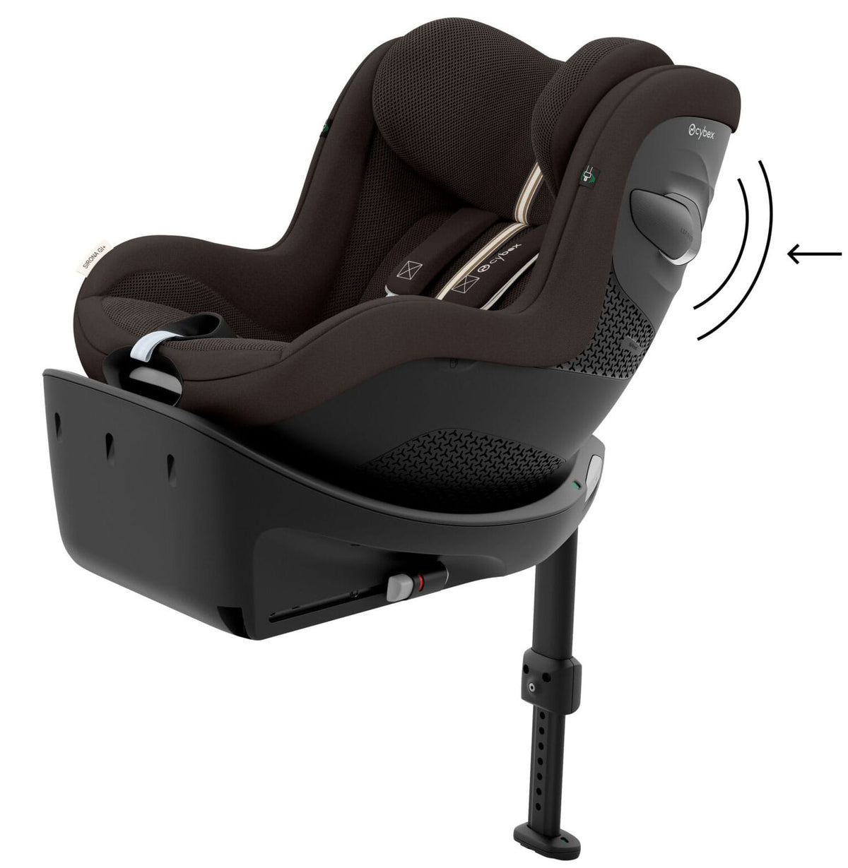 Cybex Sirona Gi i-Size Plus in Chocolate Brown Toddler Car Seats 526001793 4063846593040