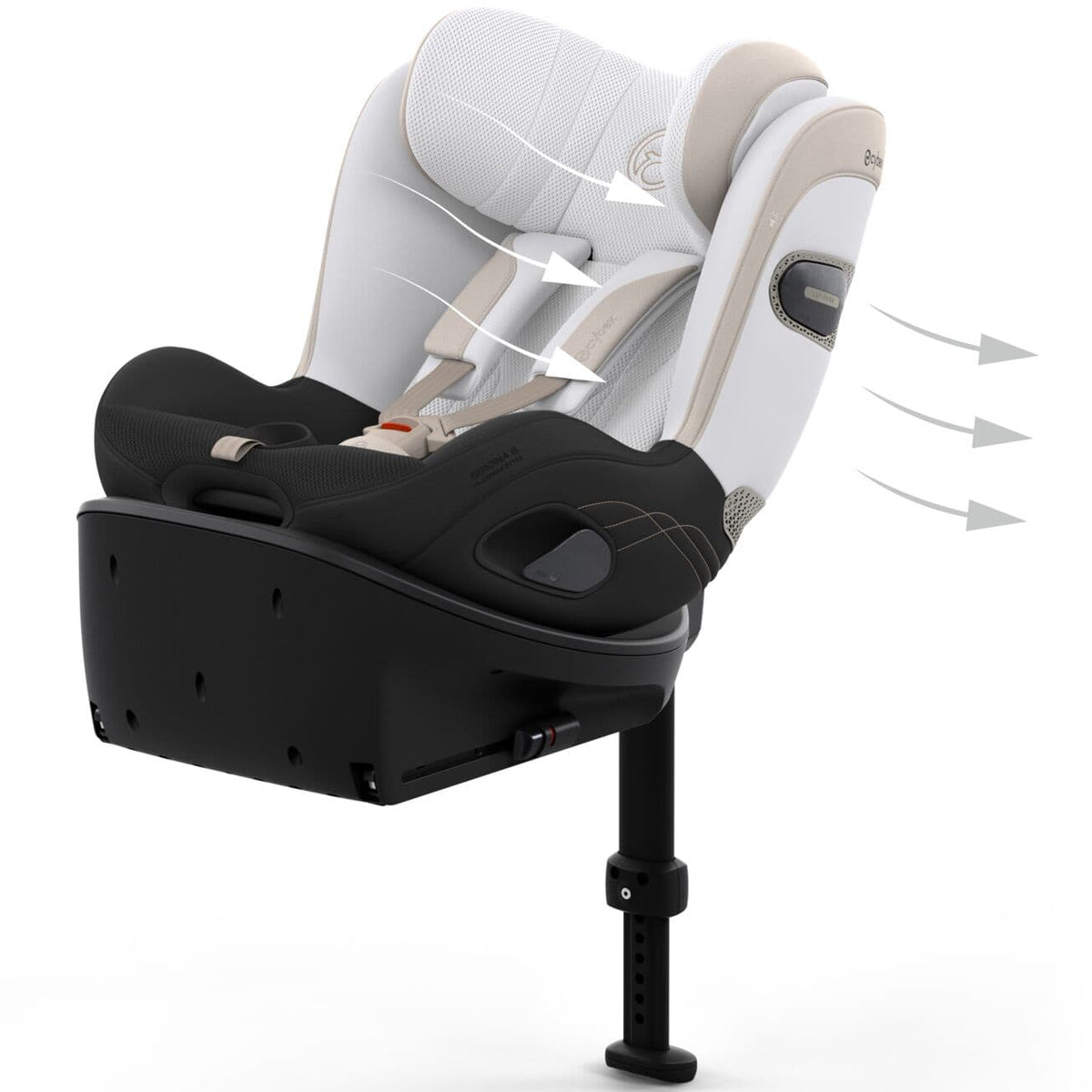Cybex Sirona S Style in Off White Toddler Car Seats