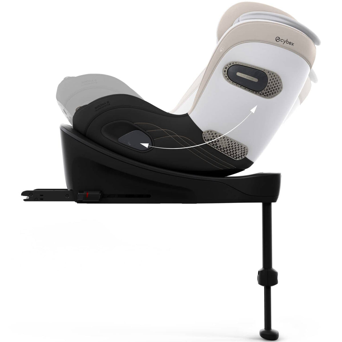 Cybex Sirona S Style in Off White Toddler Car Seats