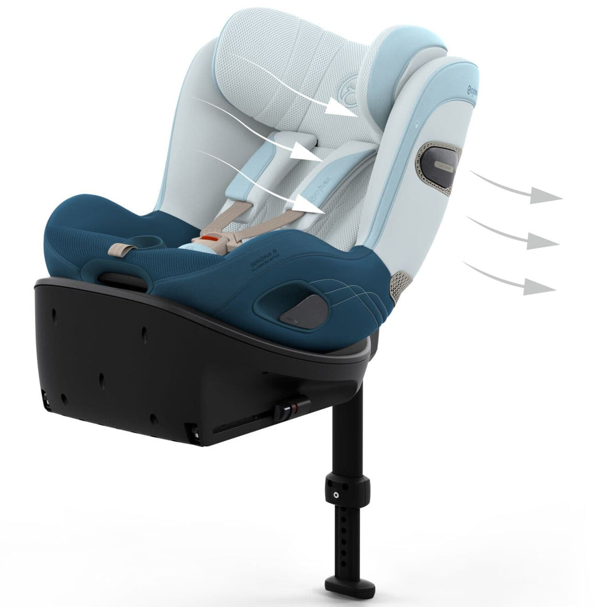 Cybex Sirona S Style in Opal Blue Toddler Car Seats