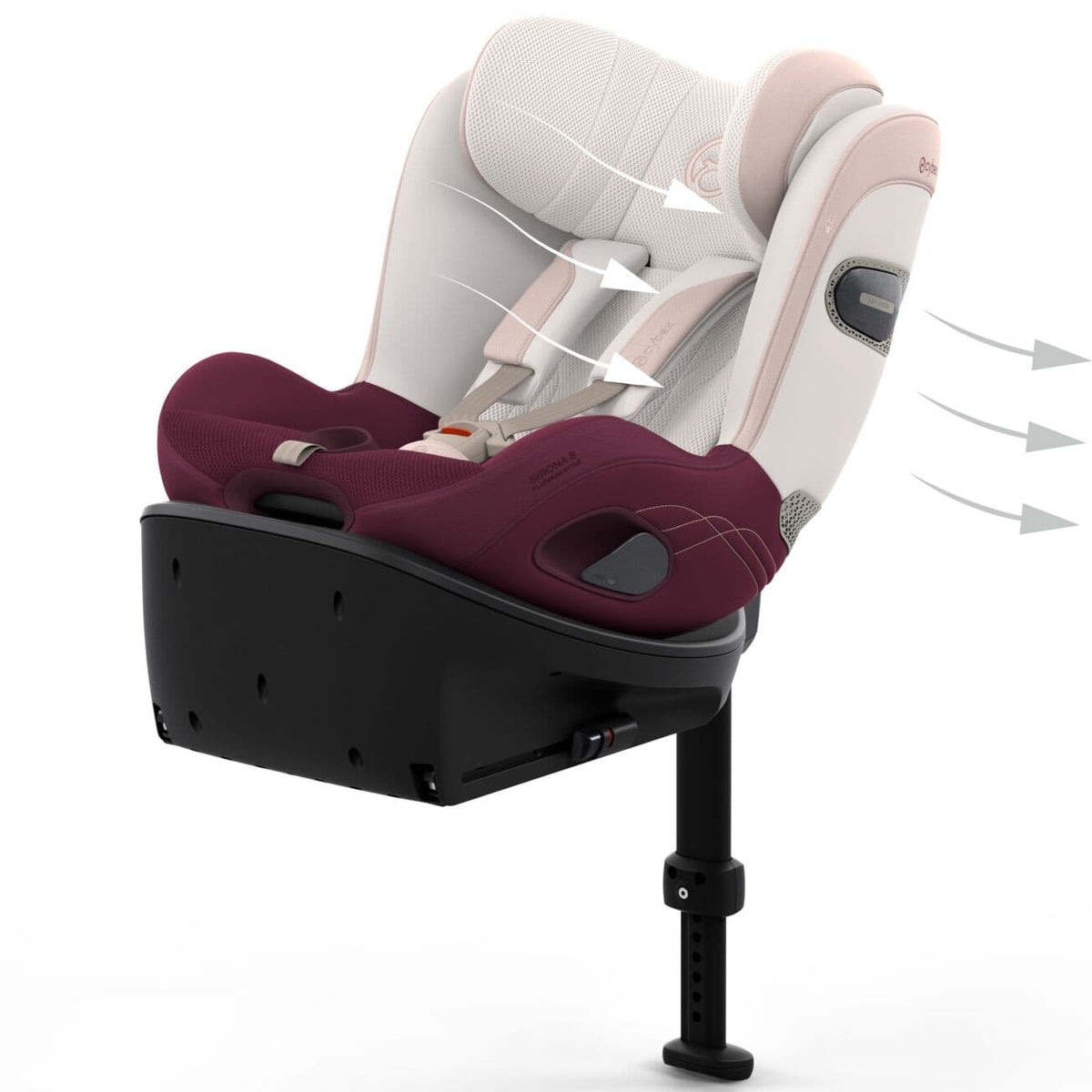 Cybex Sirona S Style in Quartz Pink Toddler Car Seats