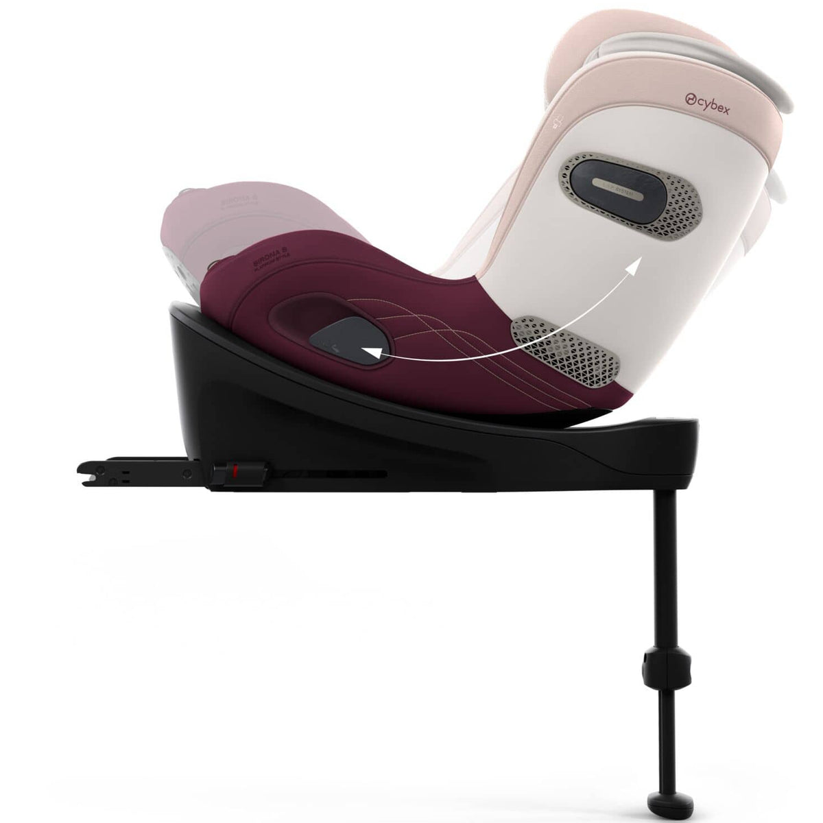 Cybex Sirona S Style in Quartz Pink Toddler Car Seats