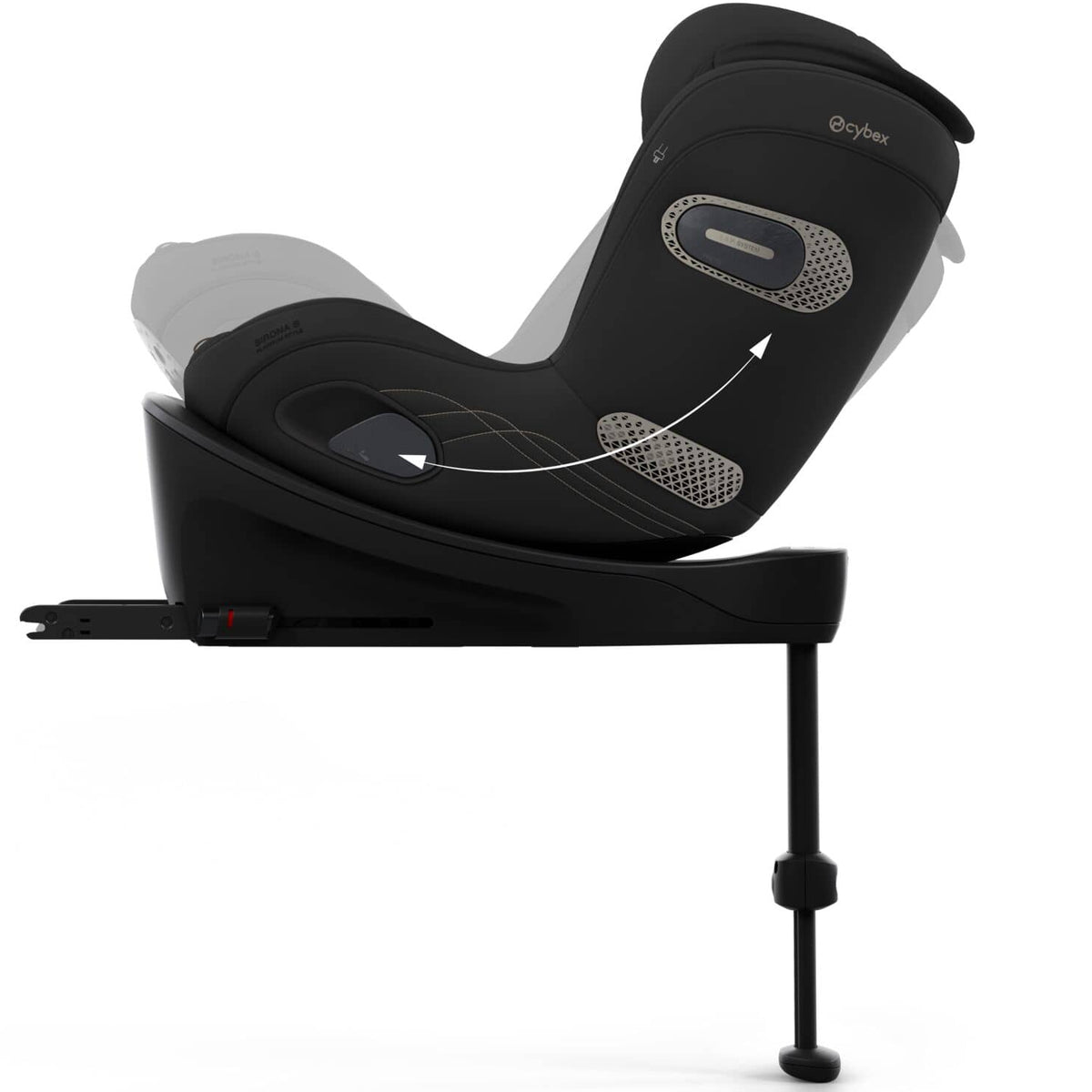 Cybex Sirona S Style in Sepia Black Toddler Car Seats