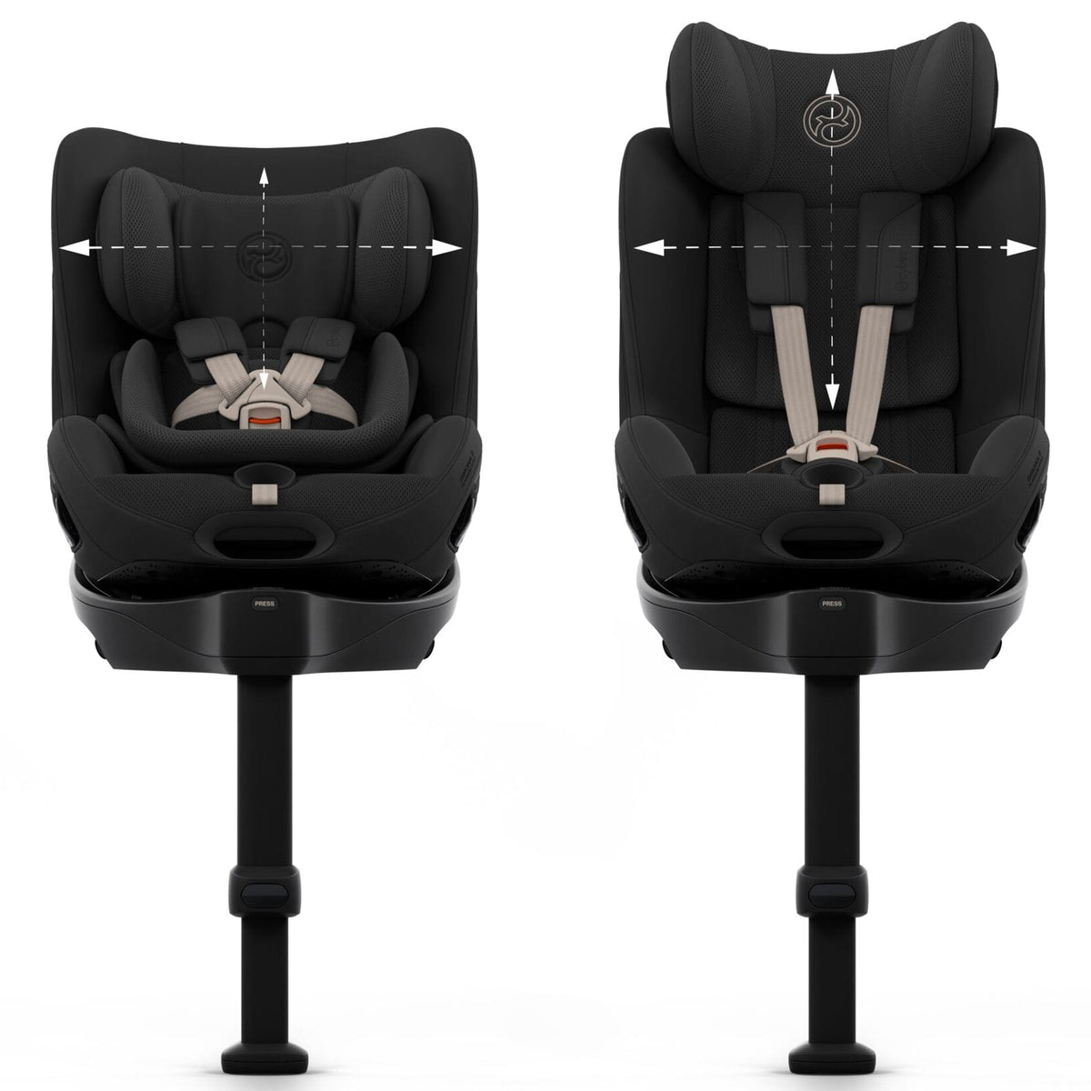 Cybex Sirona S Style in Sepia Black Toddler Car Seats