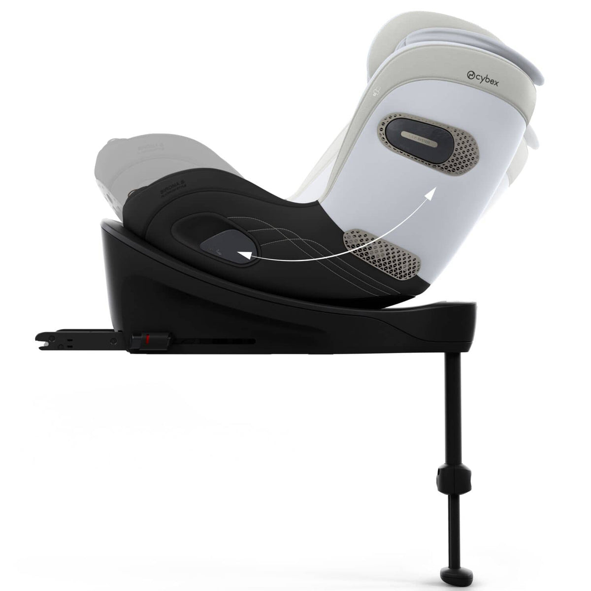 Cybex Sirona Si Style in Misty Grey Toddler Car Seats 526003455 4.06385E+12