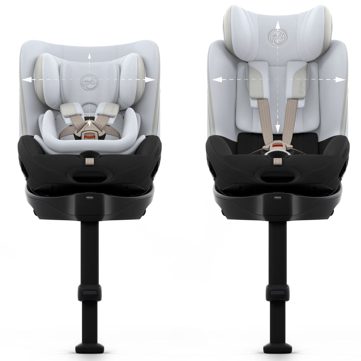 Cybex Sirona Si Style in Misty Grey Toddler Car Seats 526003455 4.06385E+12